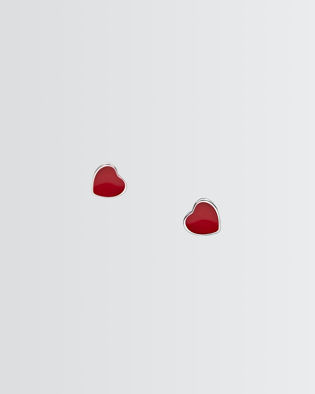 Pendientes de corazón minimalistas