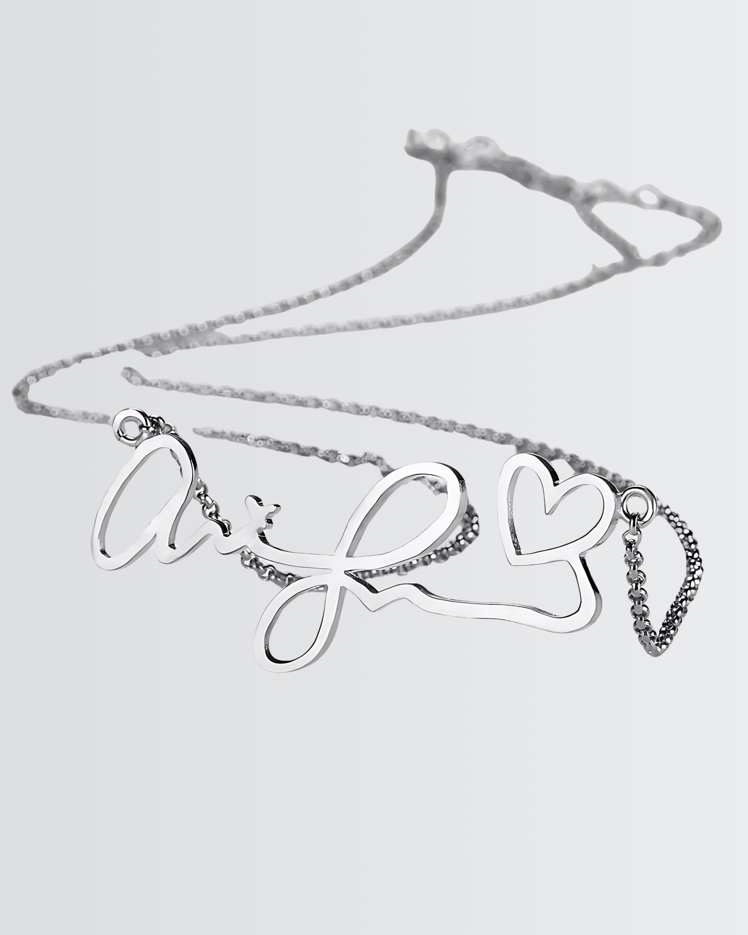 Personnalisez votre collier avec signature manuscrite