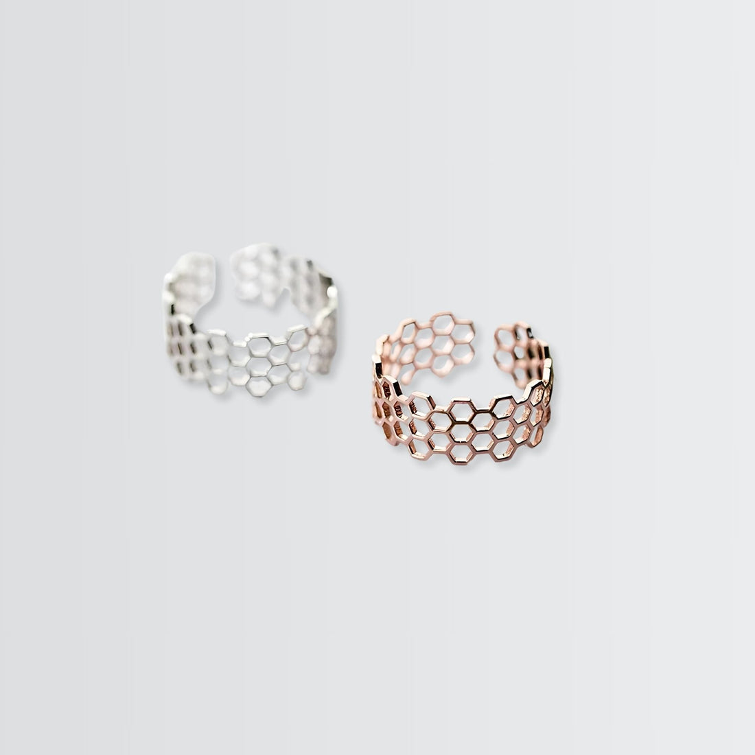 Contour Of Honeycomb Ring