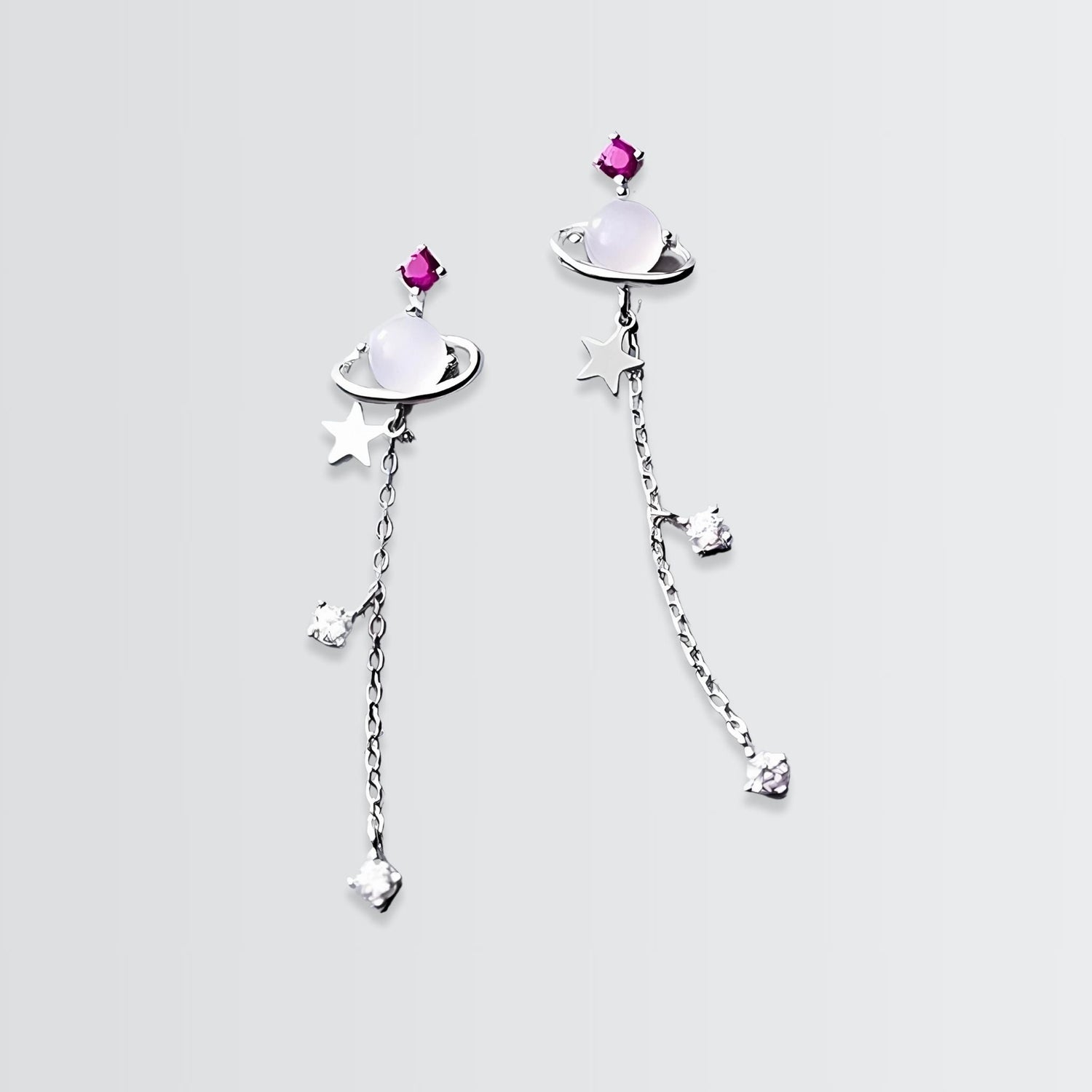 Saturn in Sky Earrings