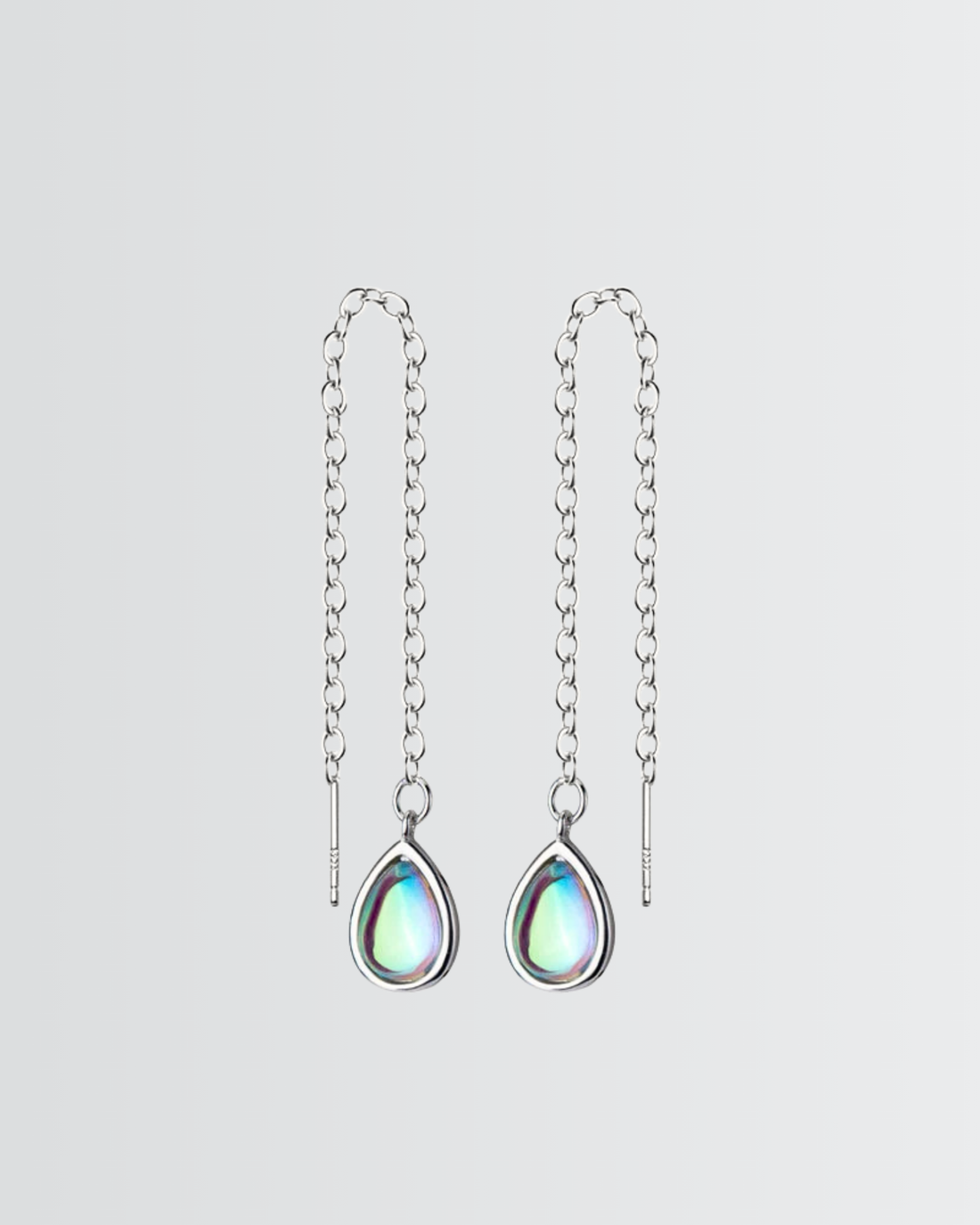 Teardrop Threader Earrings