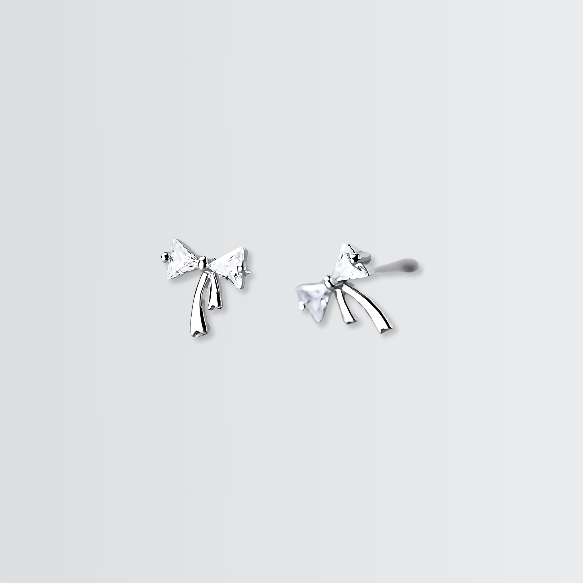 Elite Bow Knot Minimal Studs