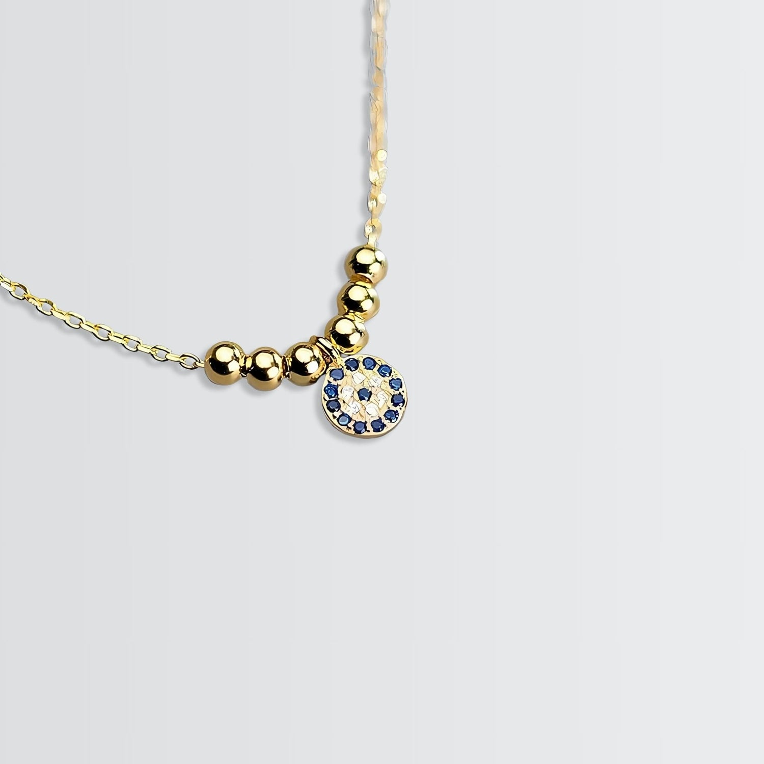 Exclusive Evil Eye Minimal Necklace