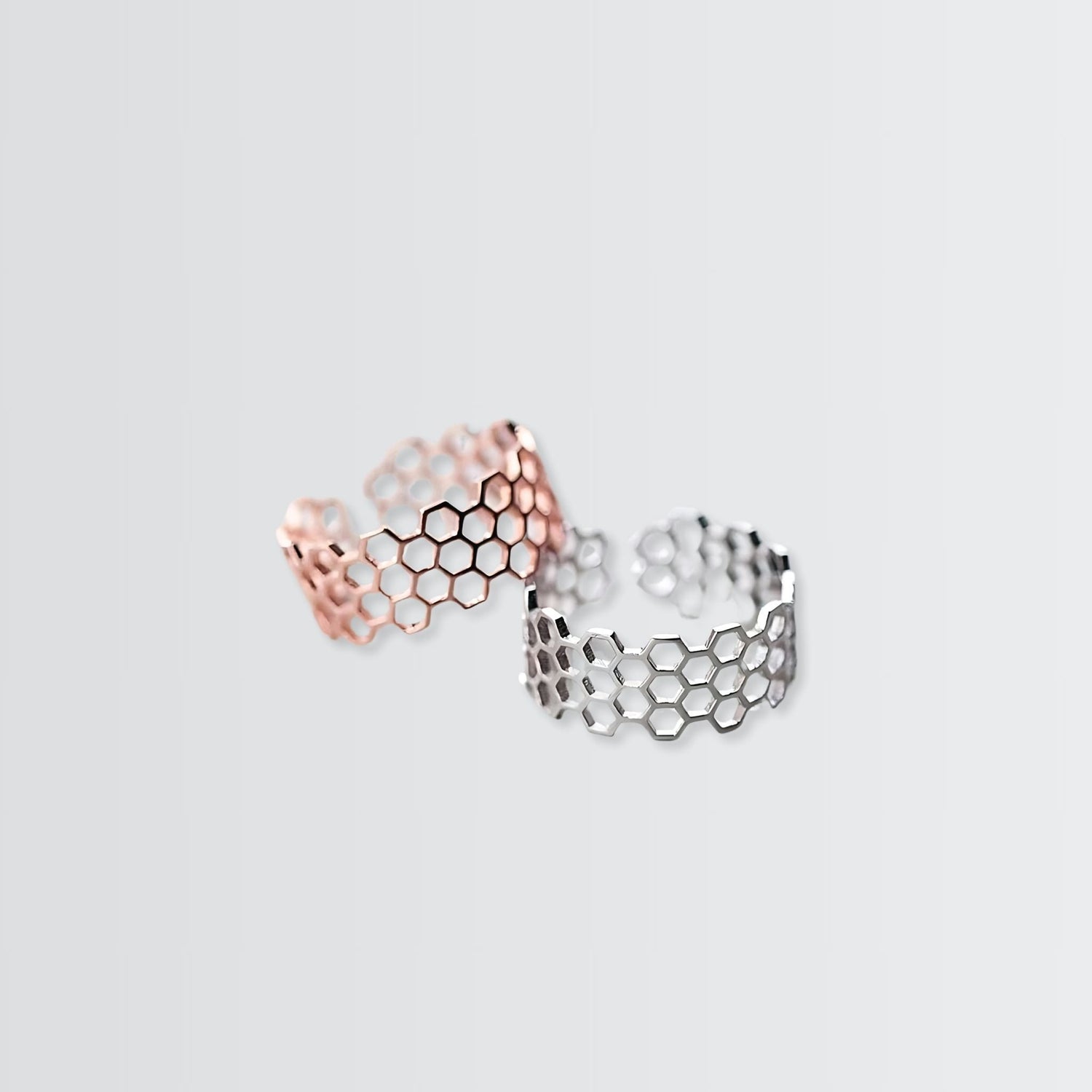 Contour Of Honeycomb Ring