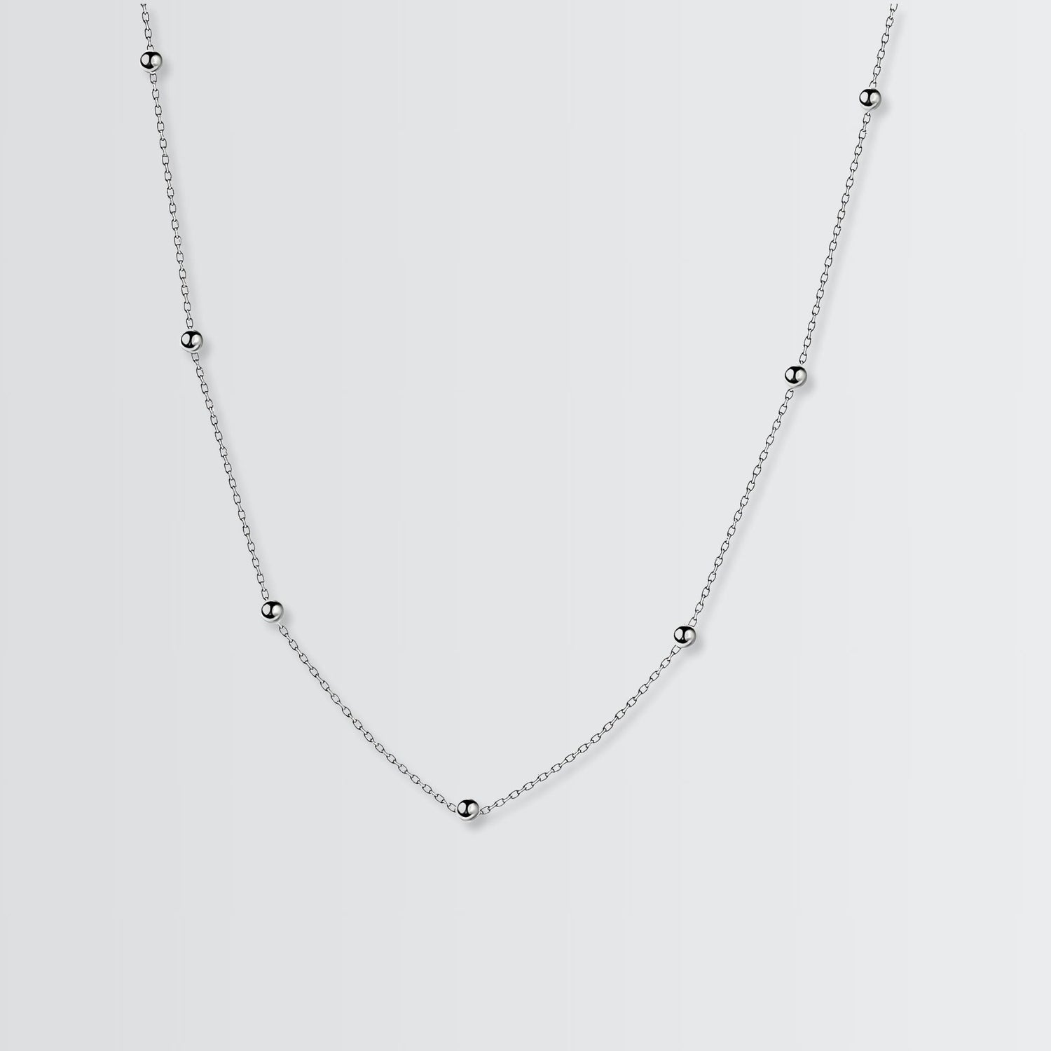 Minimal Beads Neck Chain