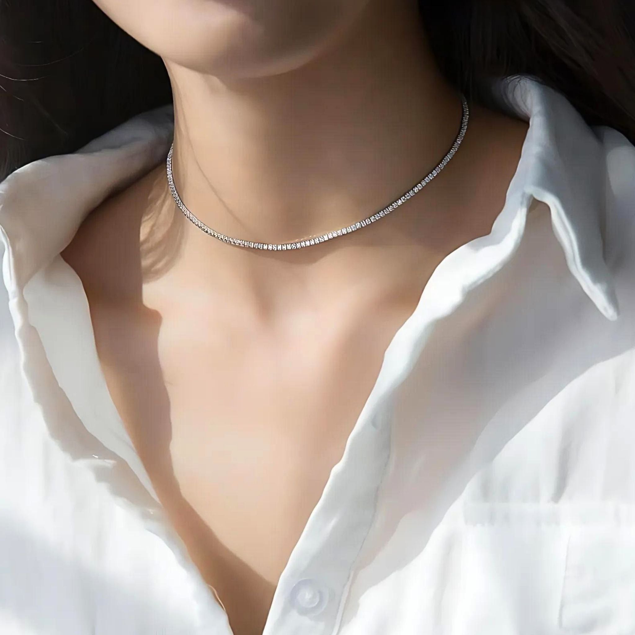 Elite Enlightened Solitaires Necklace