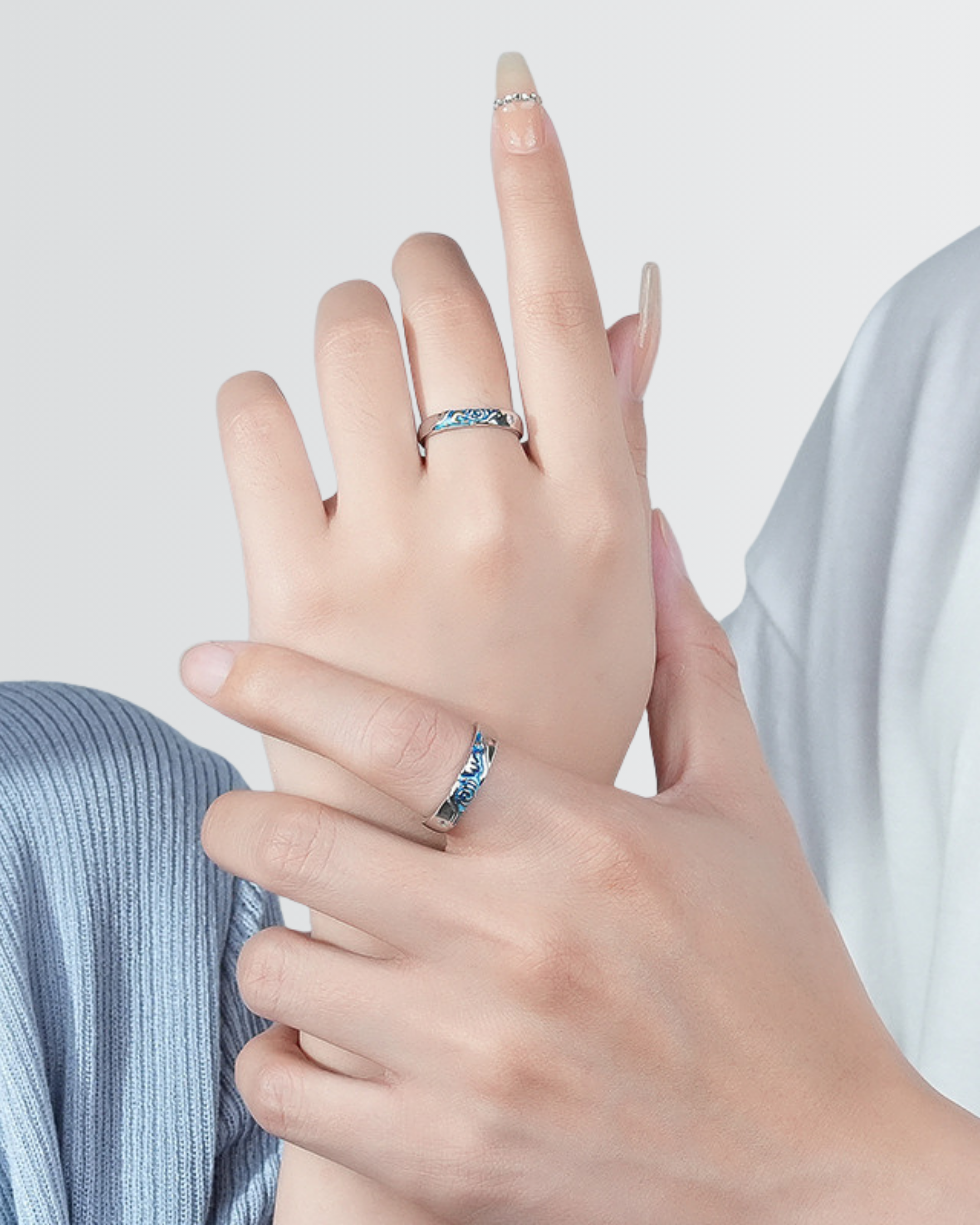 Together Under the Moon Love Bands