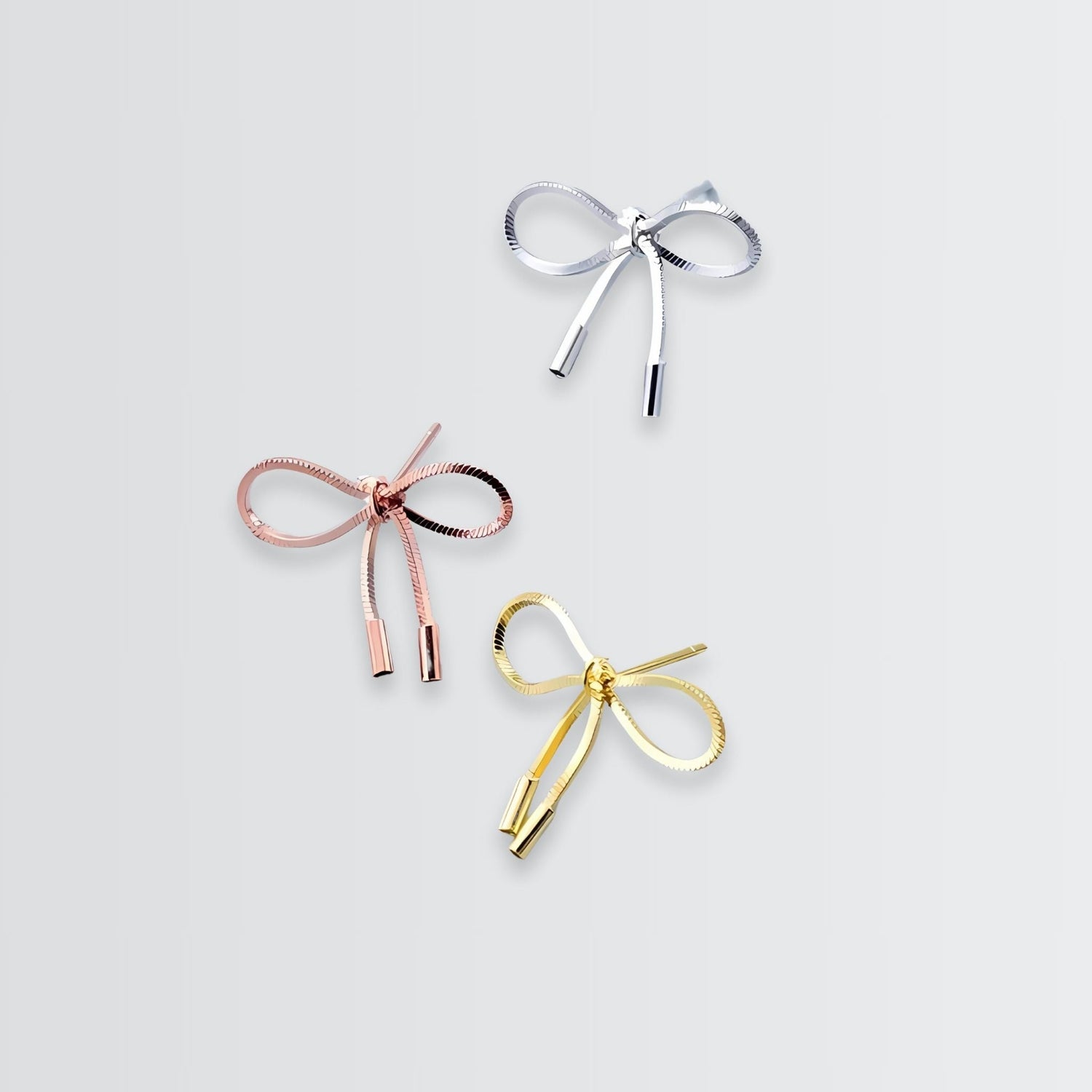 Luxe Bow Studs