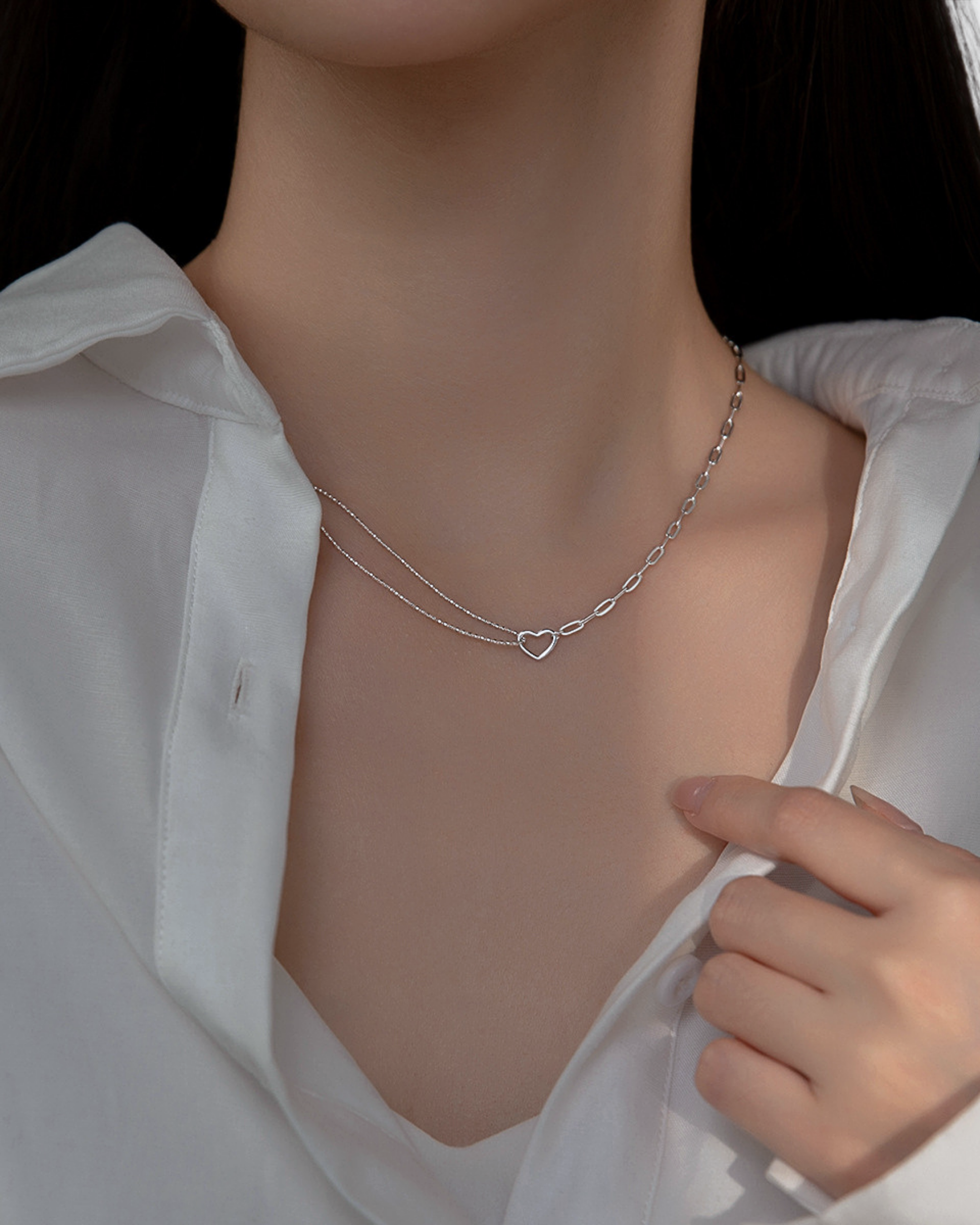 Charmed by Your Heart Necklace