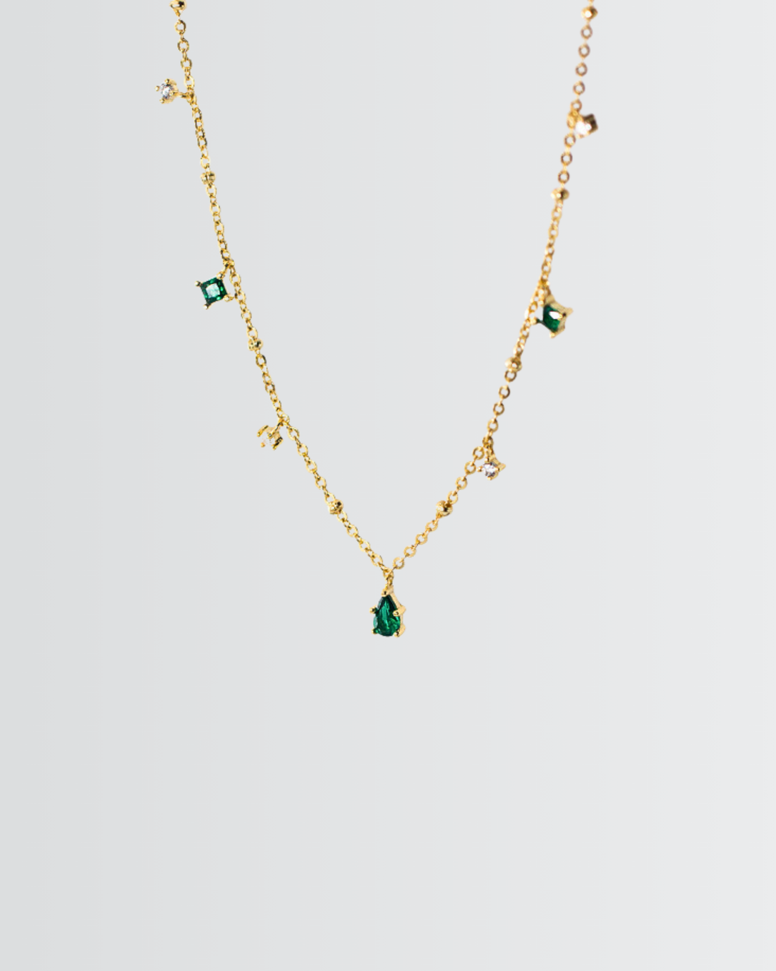 The Silken Edge Minimal Necklace