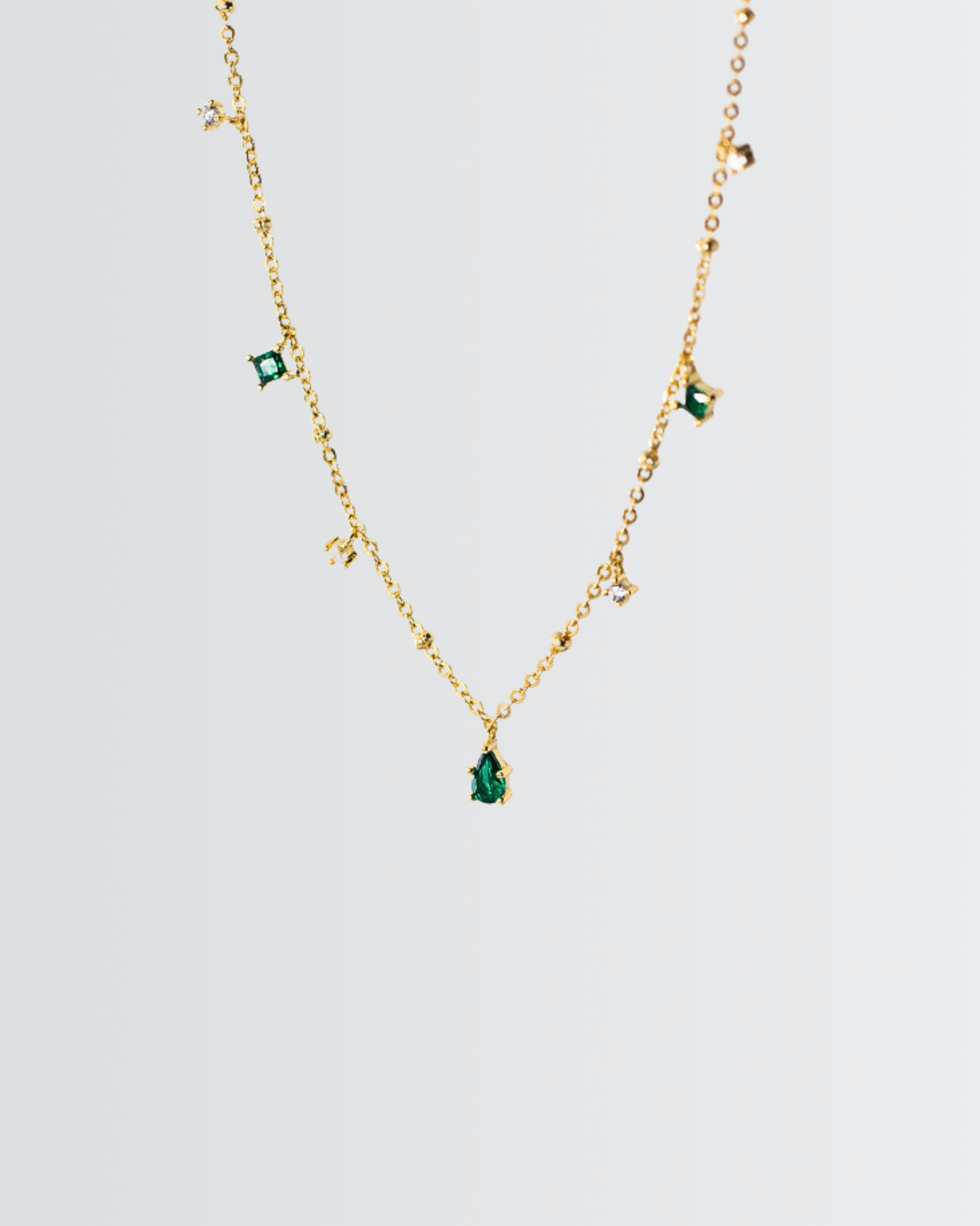 The Silken Edge Minimal Necklace