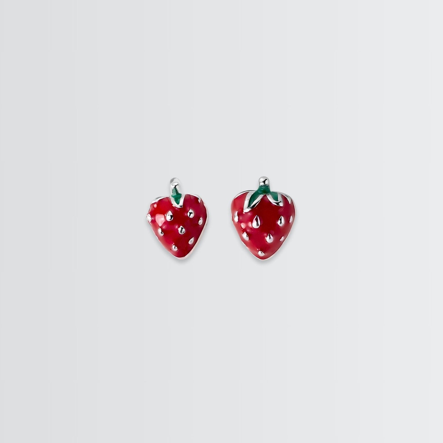 Yummy Strawberry Mini Studs