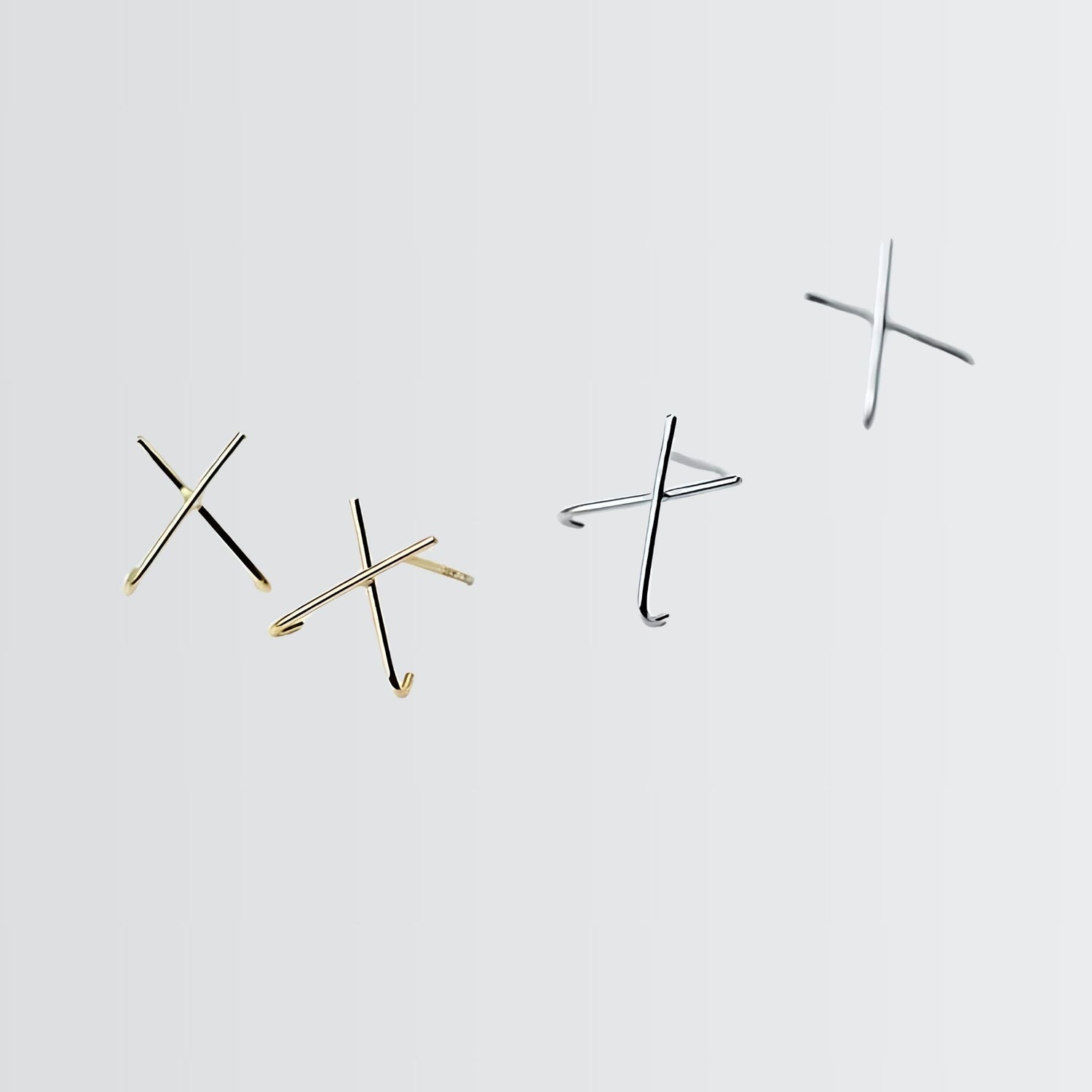 Crisscross Minimal Studs