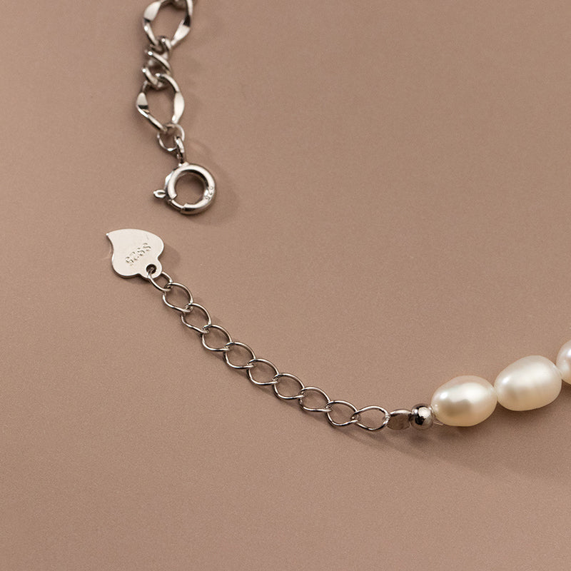 Lustre Links Pearl Bracelet