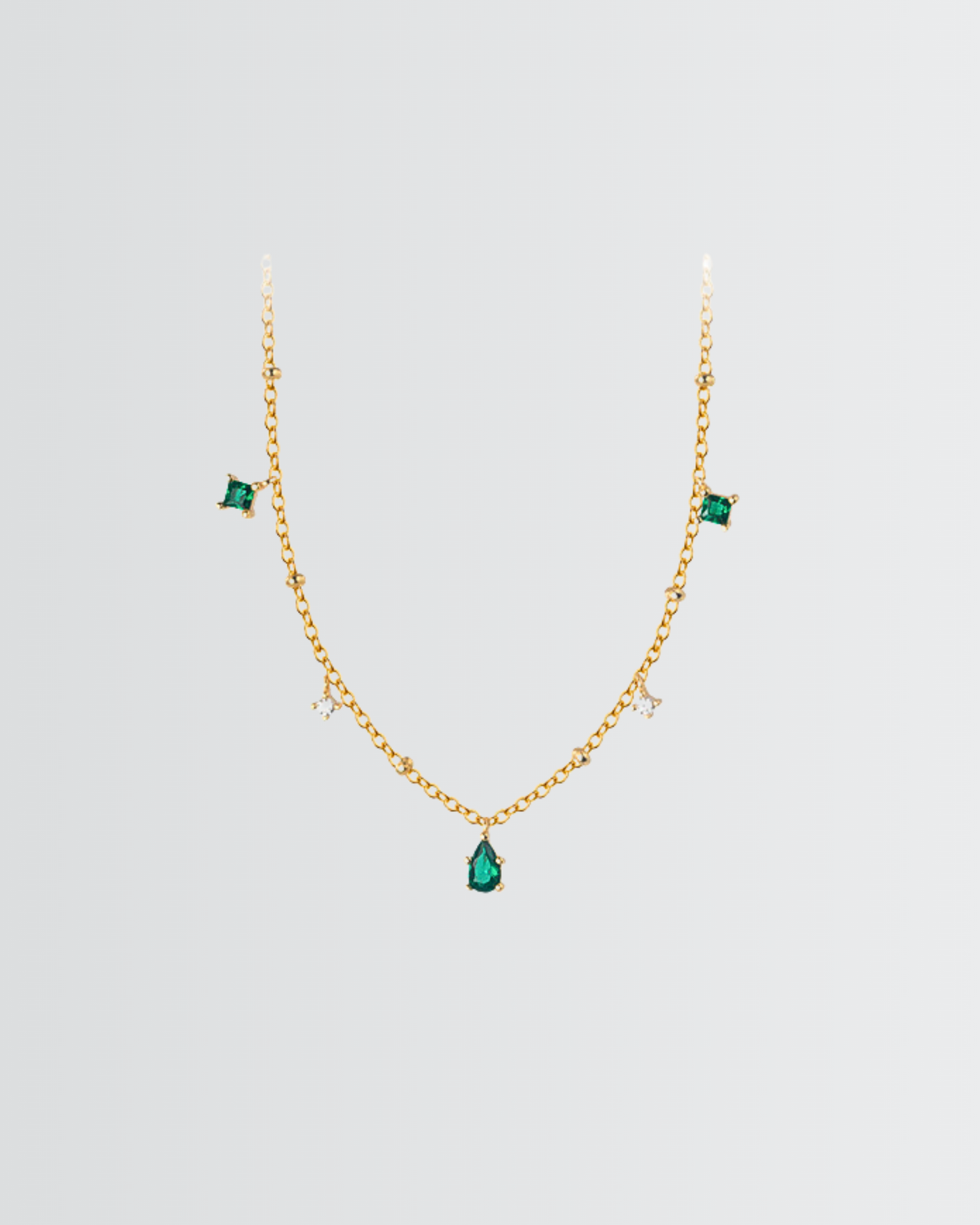 The Silken Edge Minimal Necklace