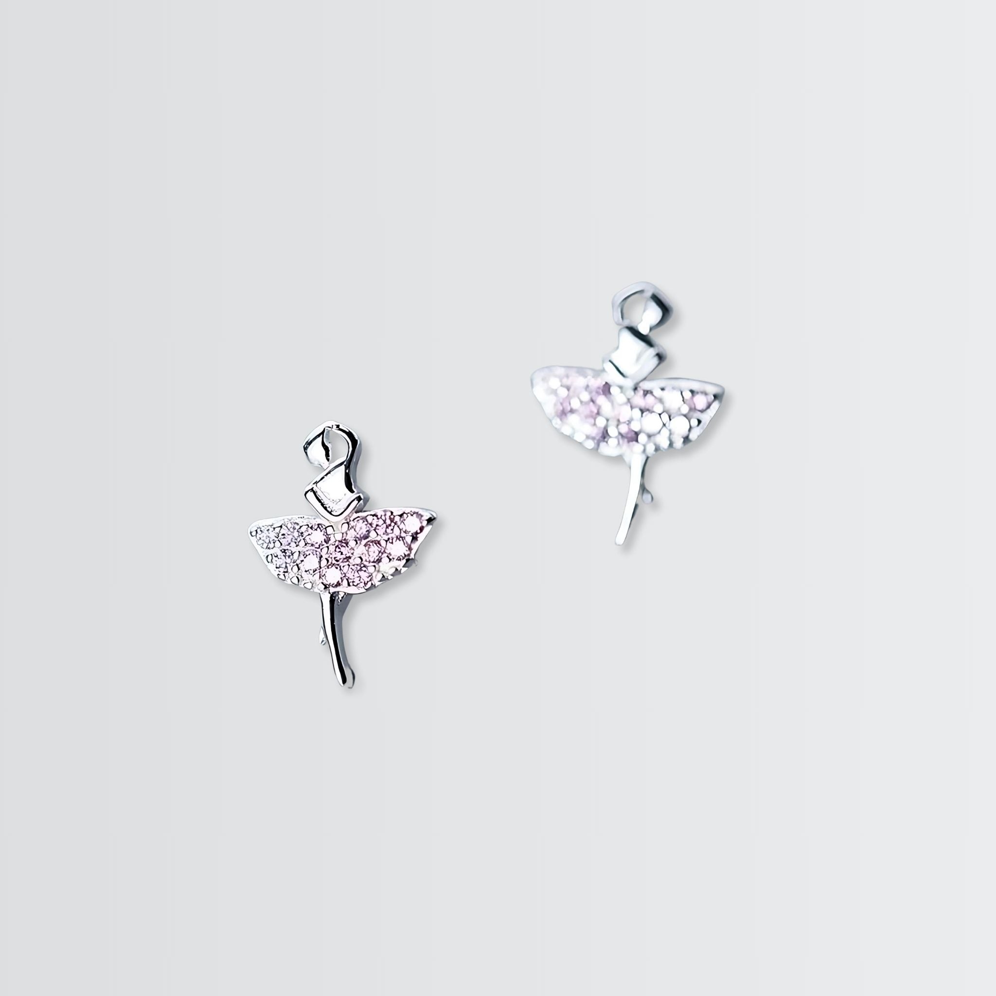 Lovely Ballerina Minimal Studs