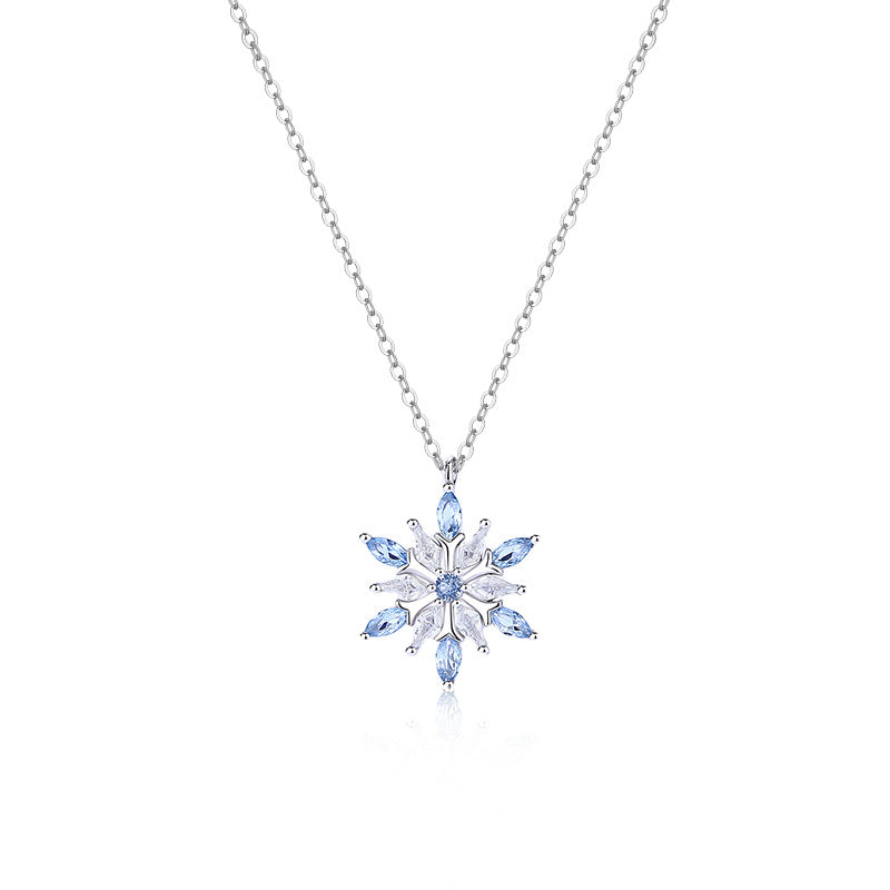 Frozen in Time Snowflake Necklace
