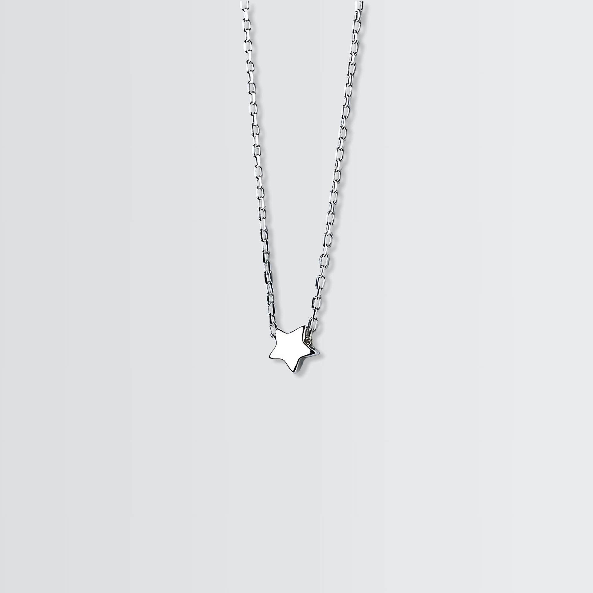 Minimal Star Necklace