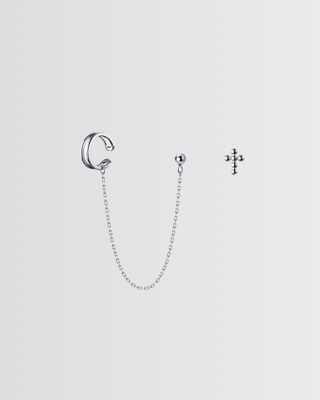 Polished Chic Cuff Earrings