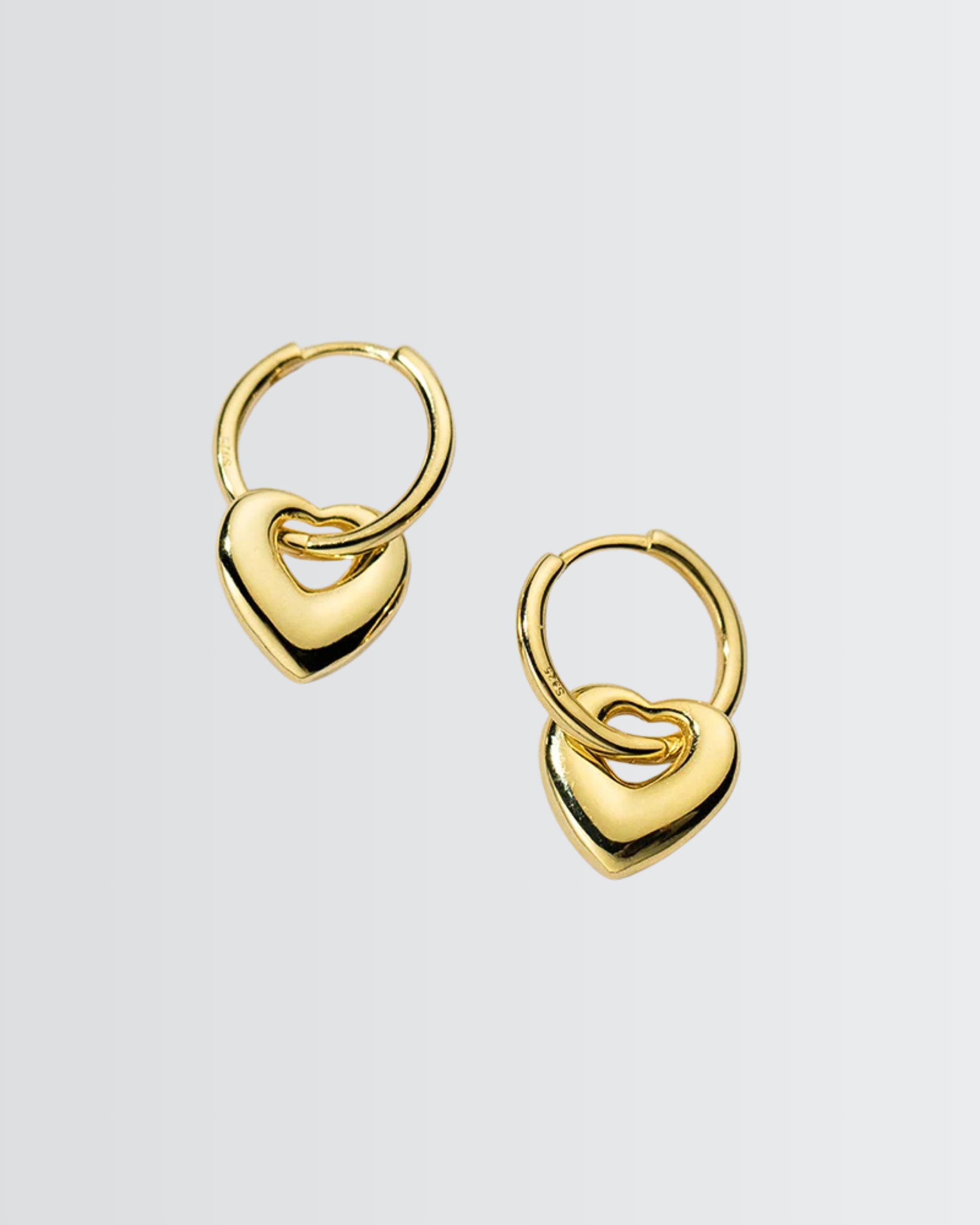 Bold In Love Hoop Earrings