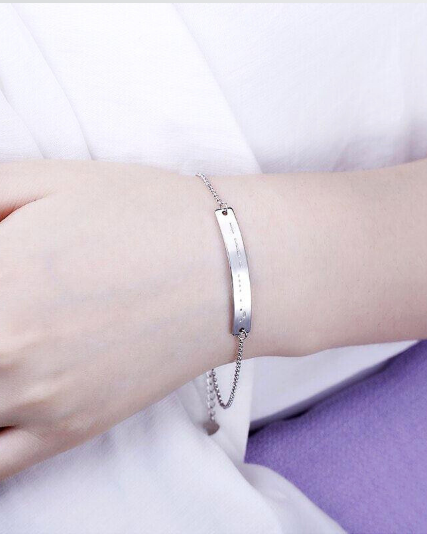 Personalize Your Morse Code Bar Bracelet