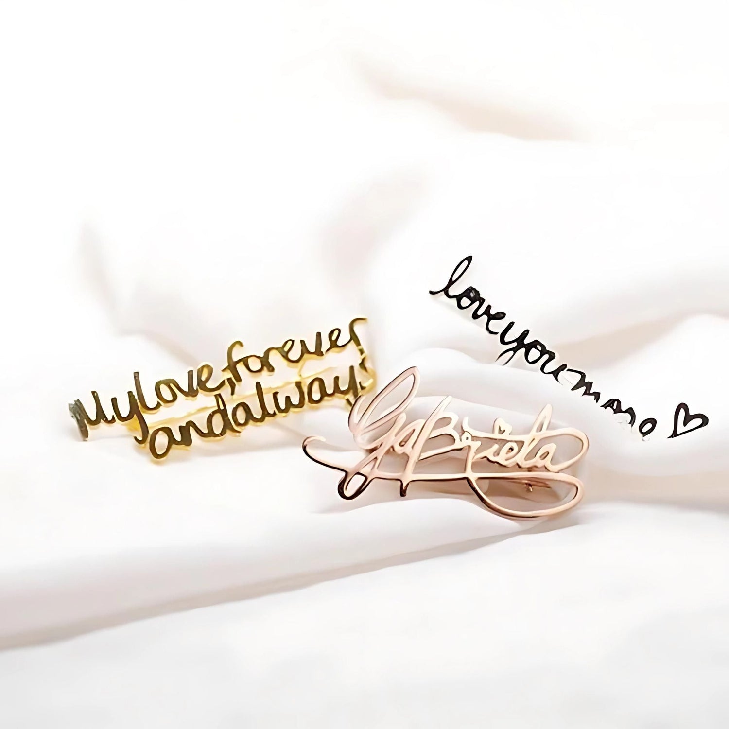 Personalize Your Name Brooch