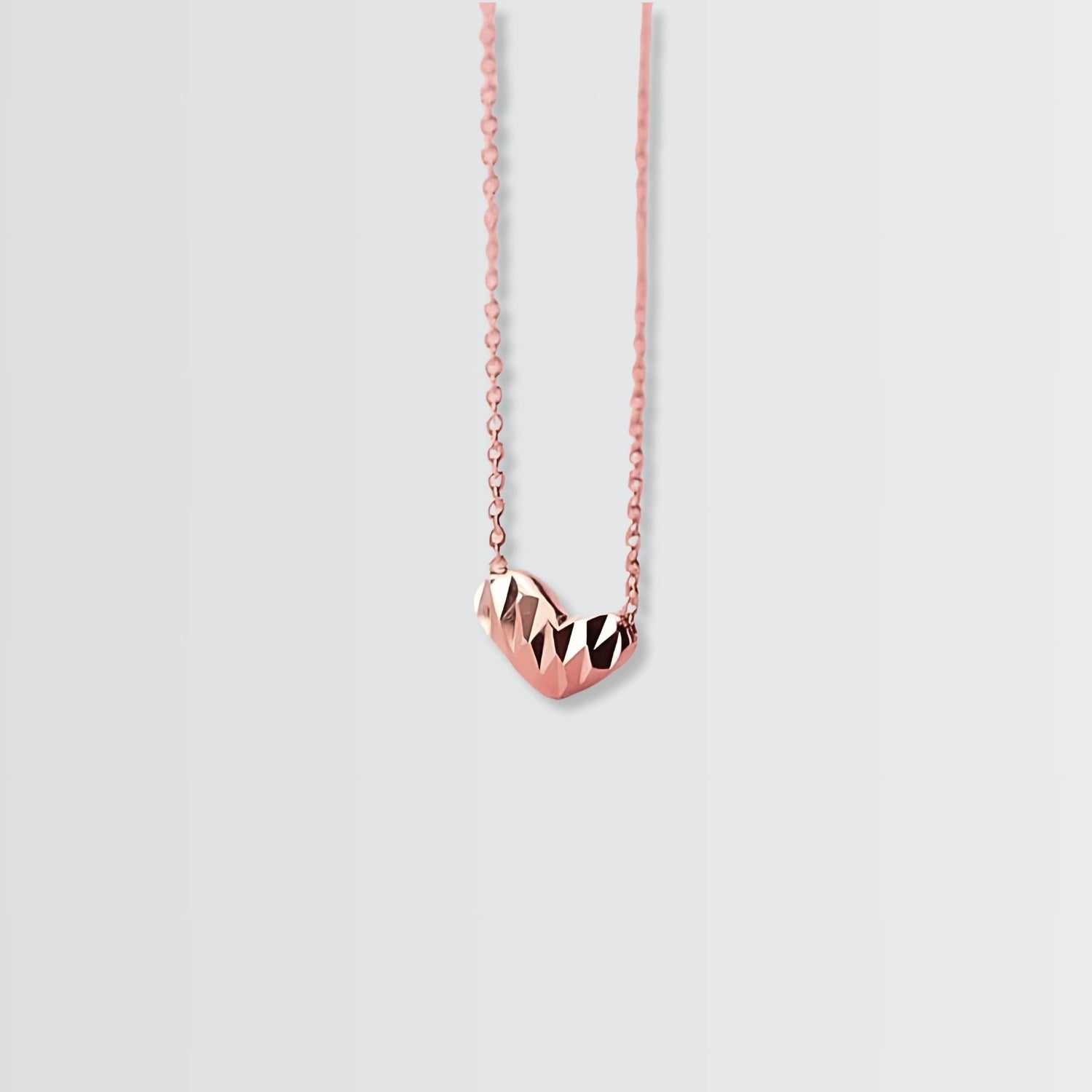 Imperfectly Perfect Heart Necklace