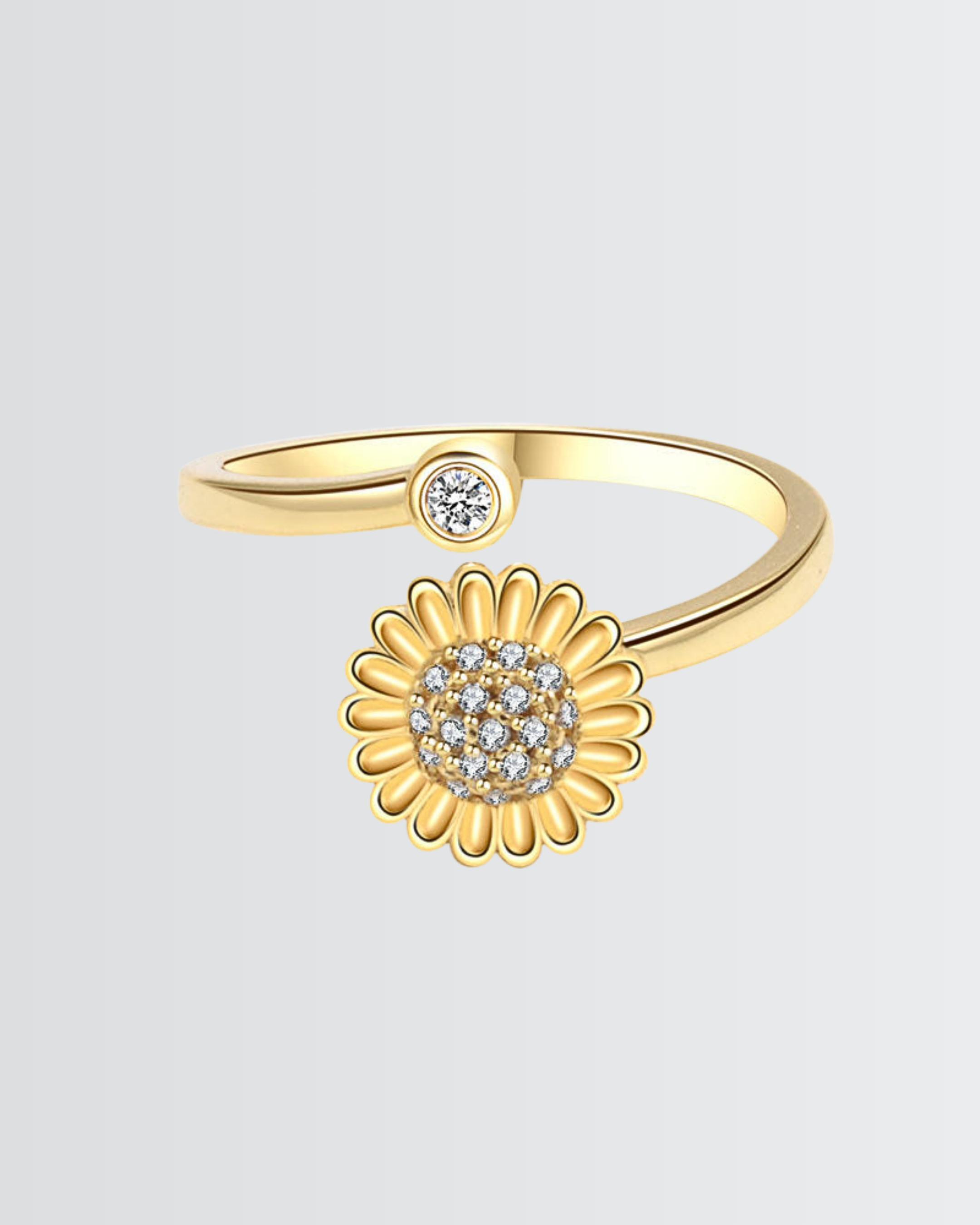 Blooming Daisy Spinner Ring