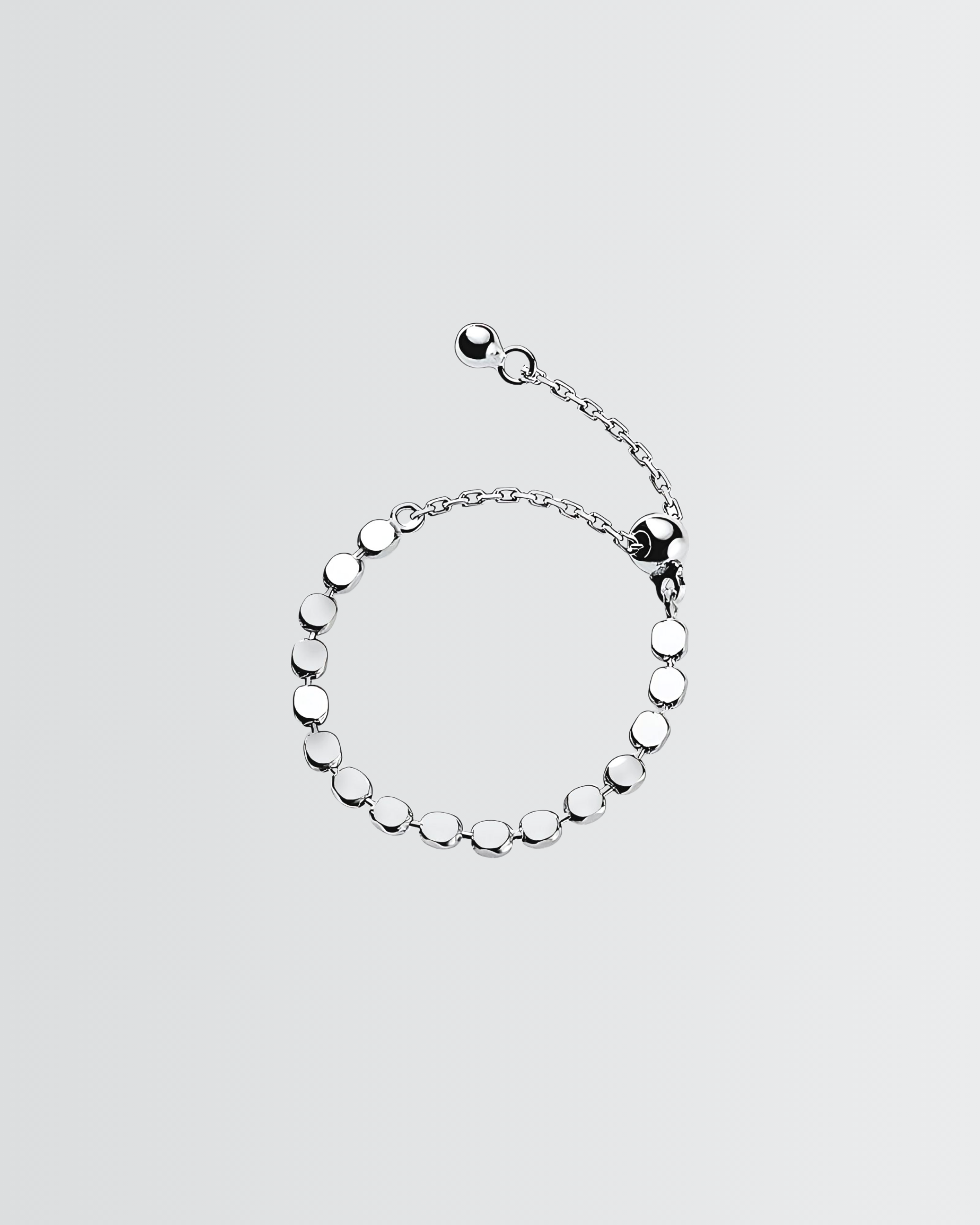 Anillo de cadena con discos liliputienses