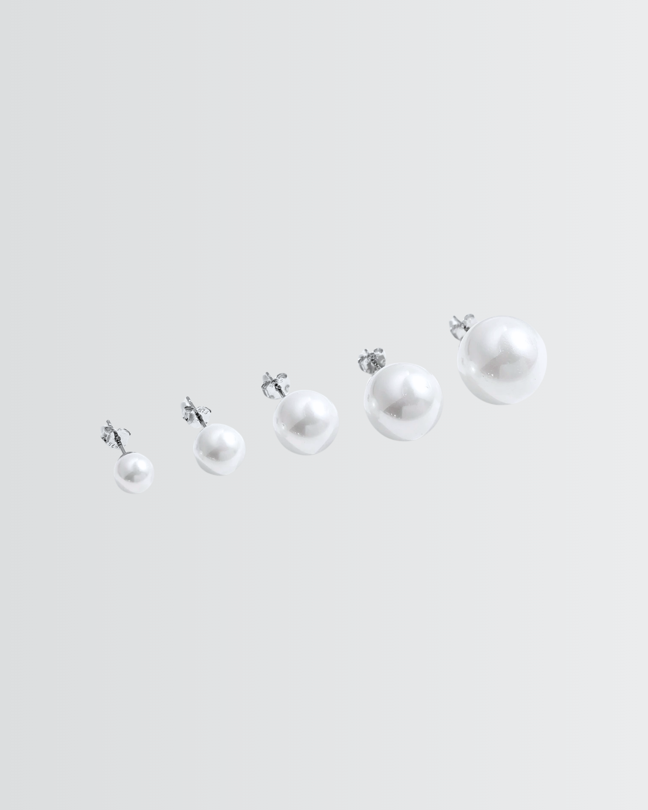 Gleaming Pearl Studs