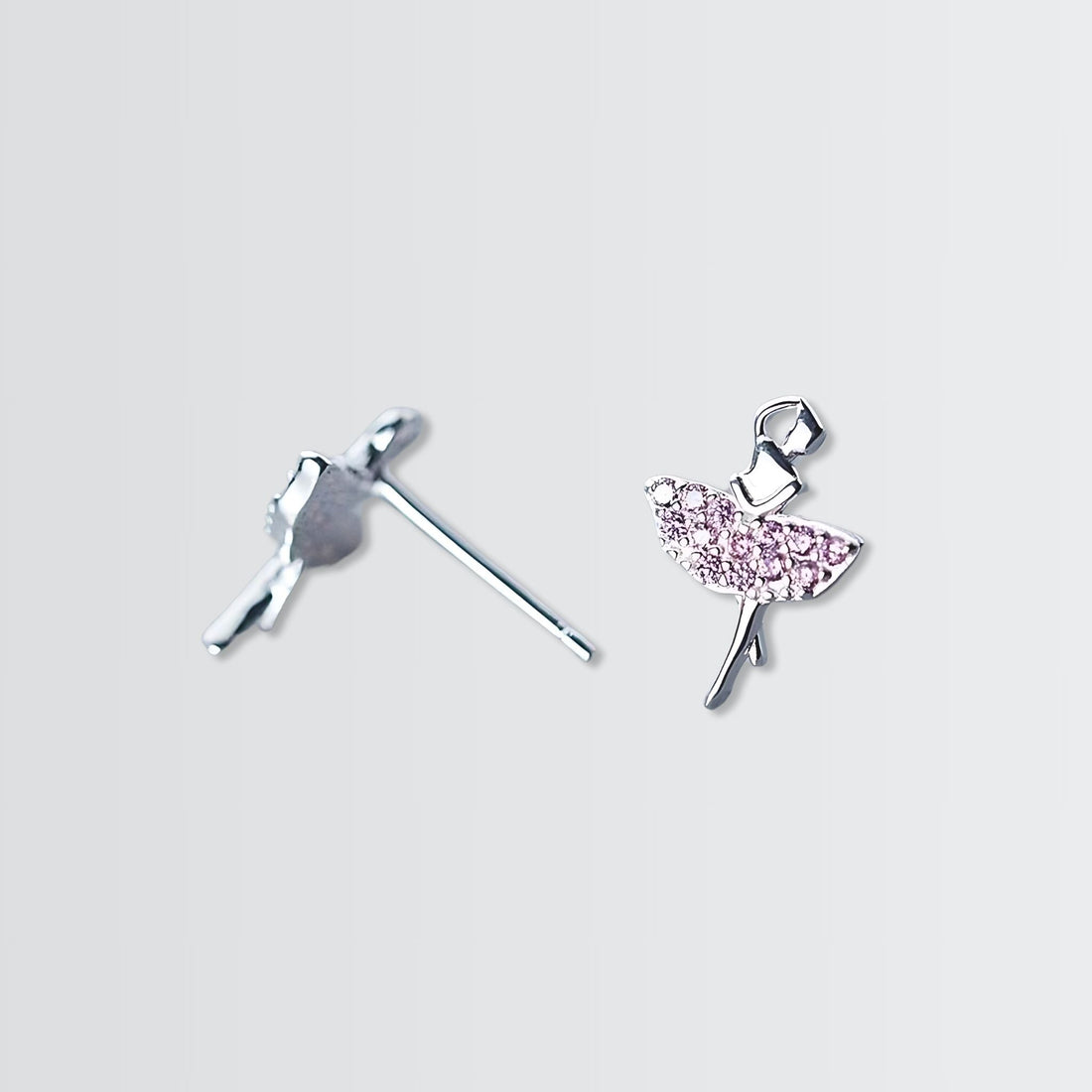 Lovely Ballerina Minimal Studs