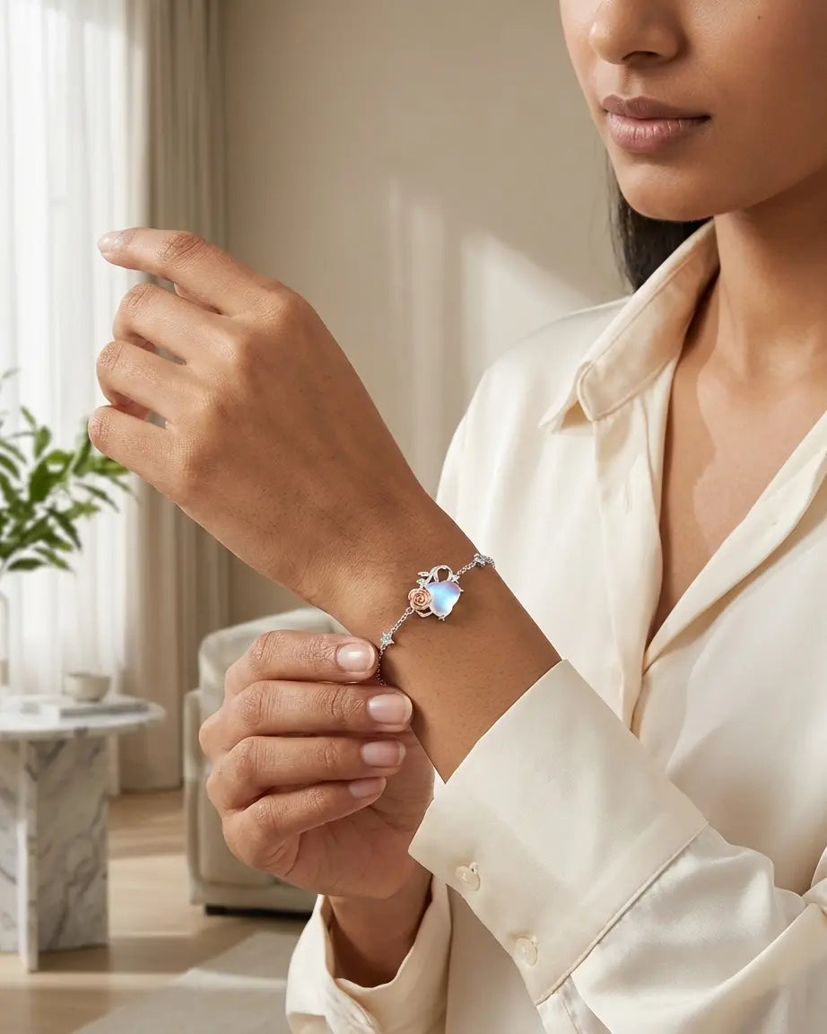 A Heartbeat You Can Wear Bracelet -  Silver Bracelet by BLINGLANE