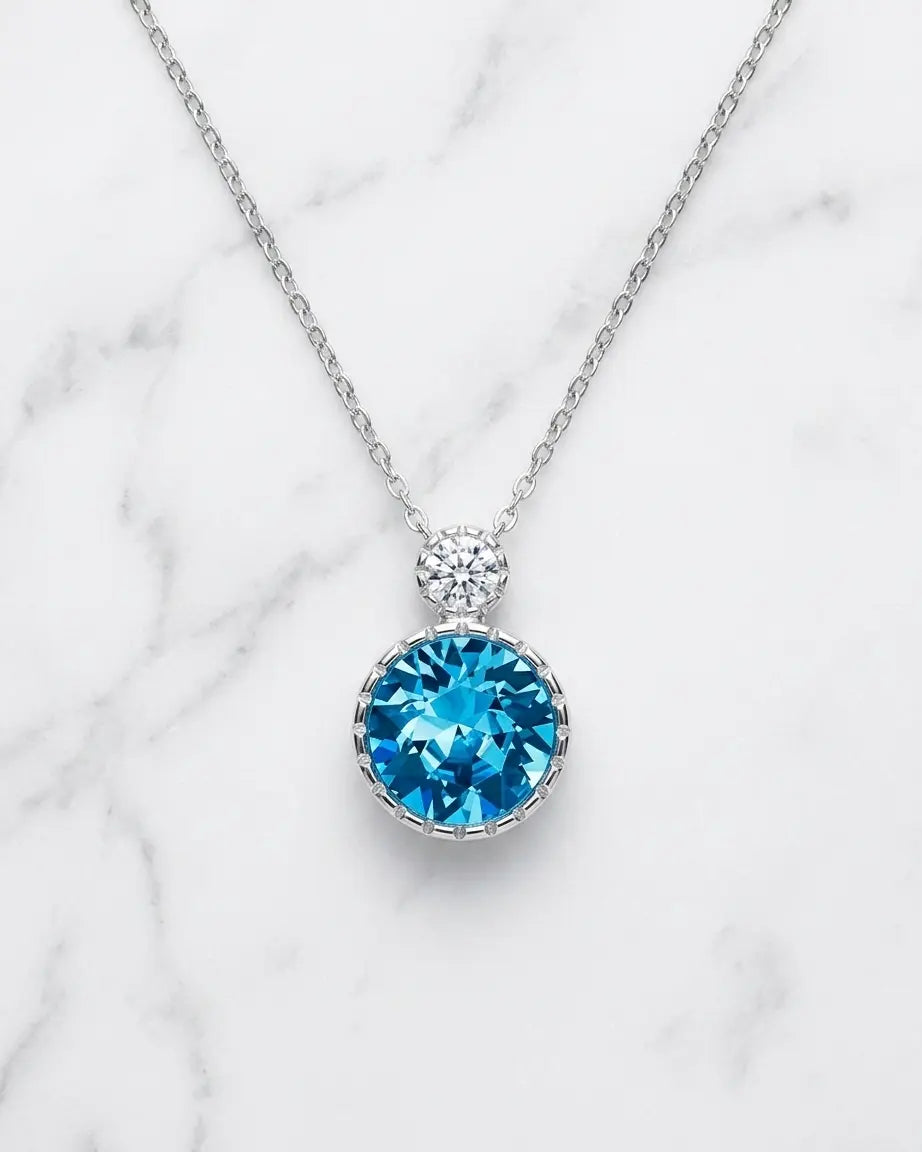 Bespoke Spark Necklace -  Silver Necklace by BLINGLANE