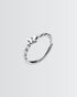 Blingfly Flutter Ring -  Silver Ring by BLINGLANE