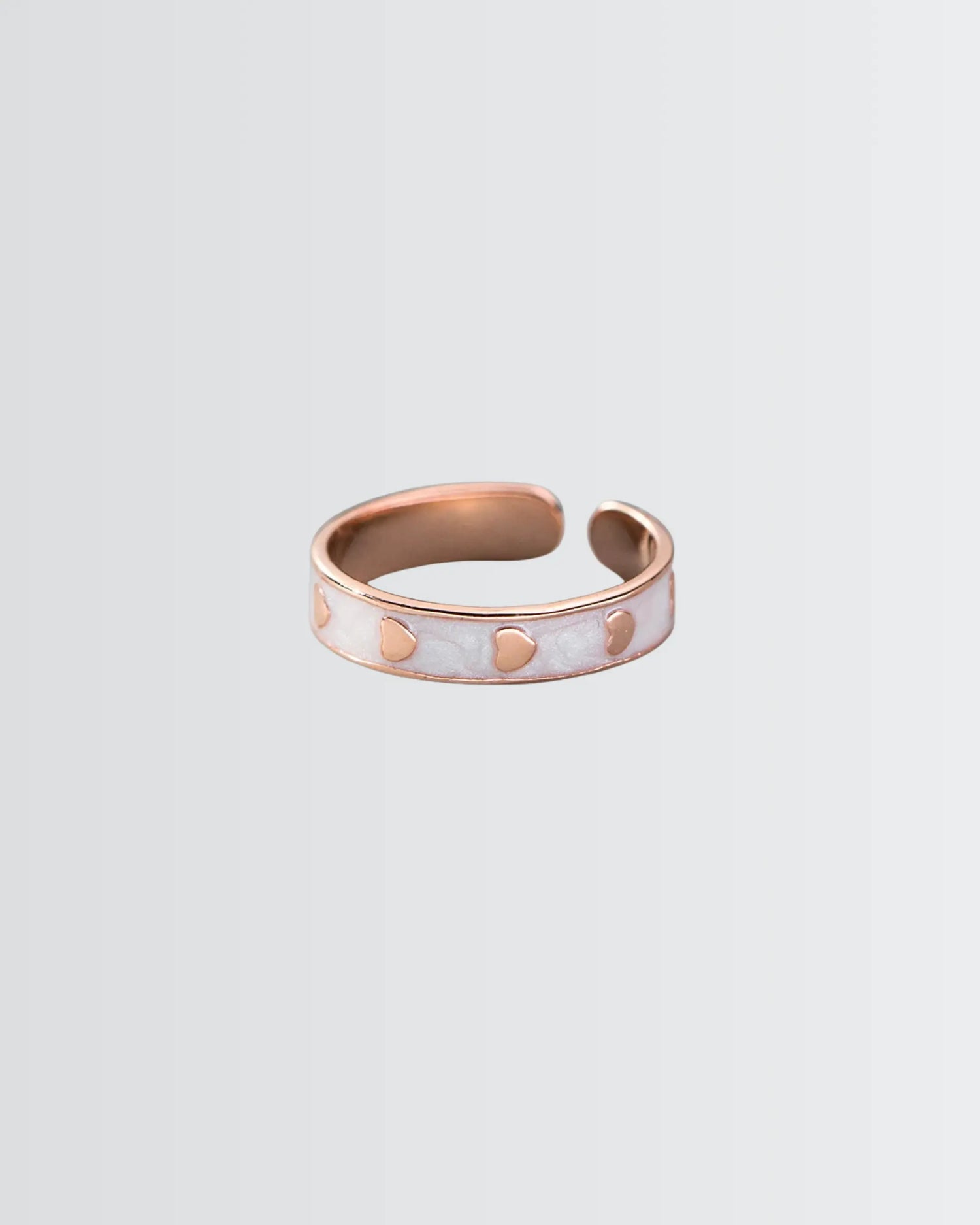 Boldly Yours Heart Ring -  Silver Ring by BLINGLANE