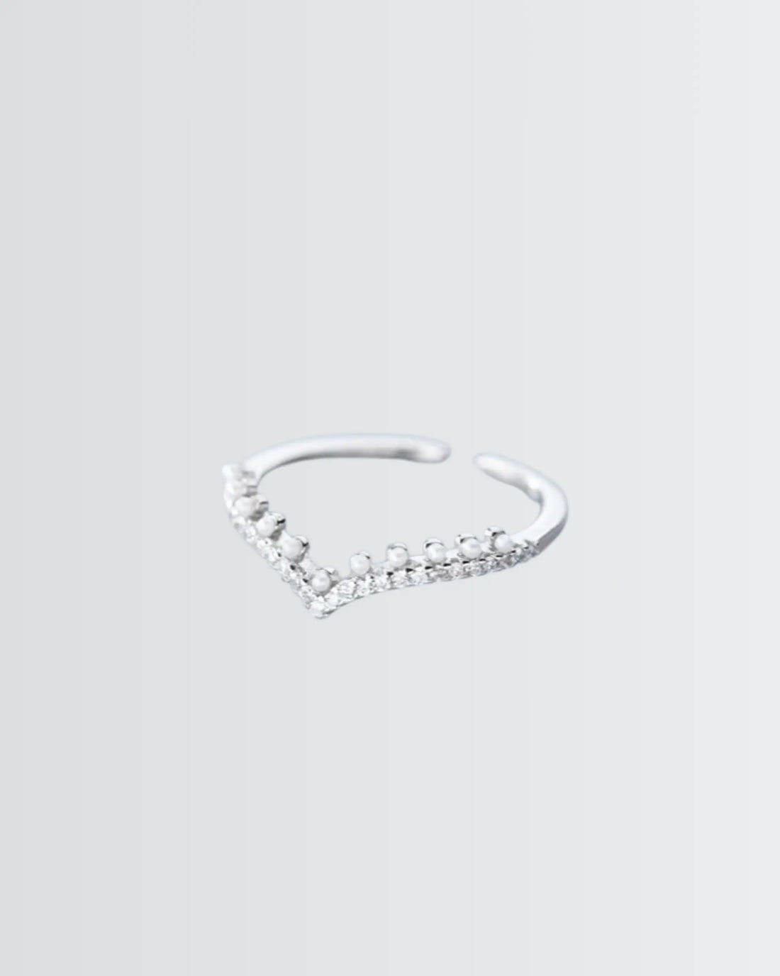 Born To Shine Minimal Ring -  Silver Rings by BLINGLANE