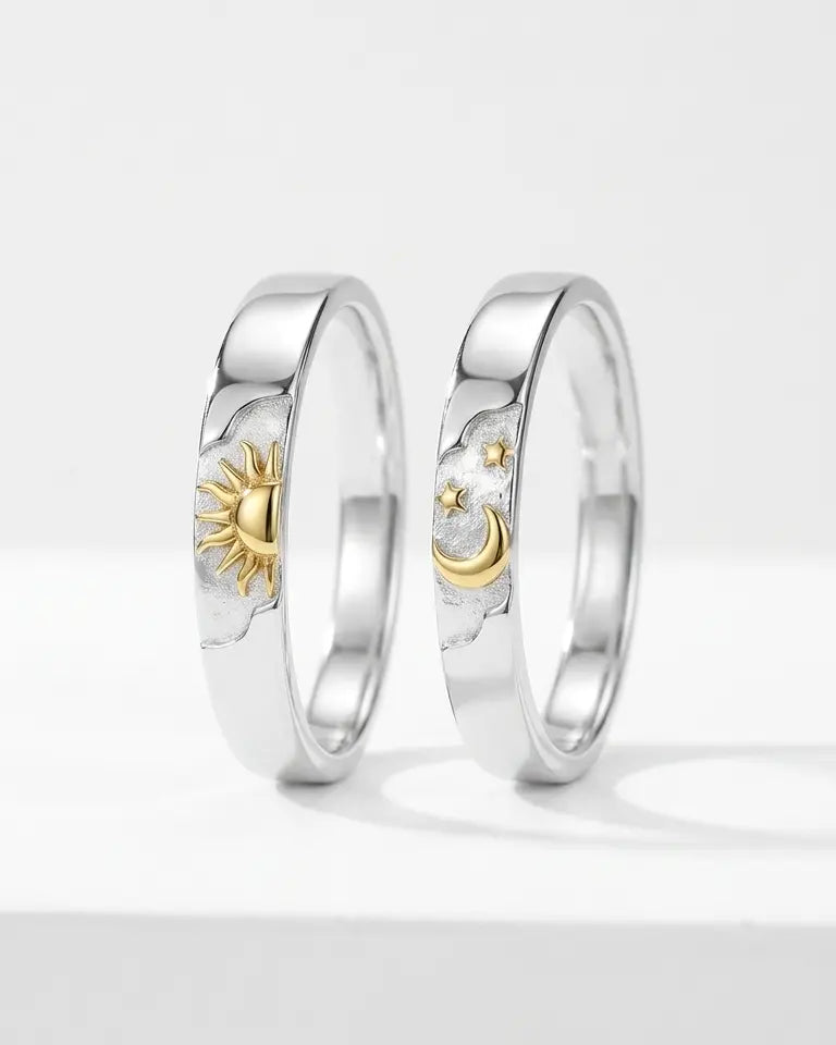 Bound By The Skies Love Bands - Silver Ring by BLINGLANE