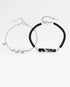 Branching Together Couple Bracelet -  Silver Bracelet by BLINGLANE