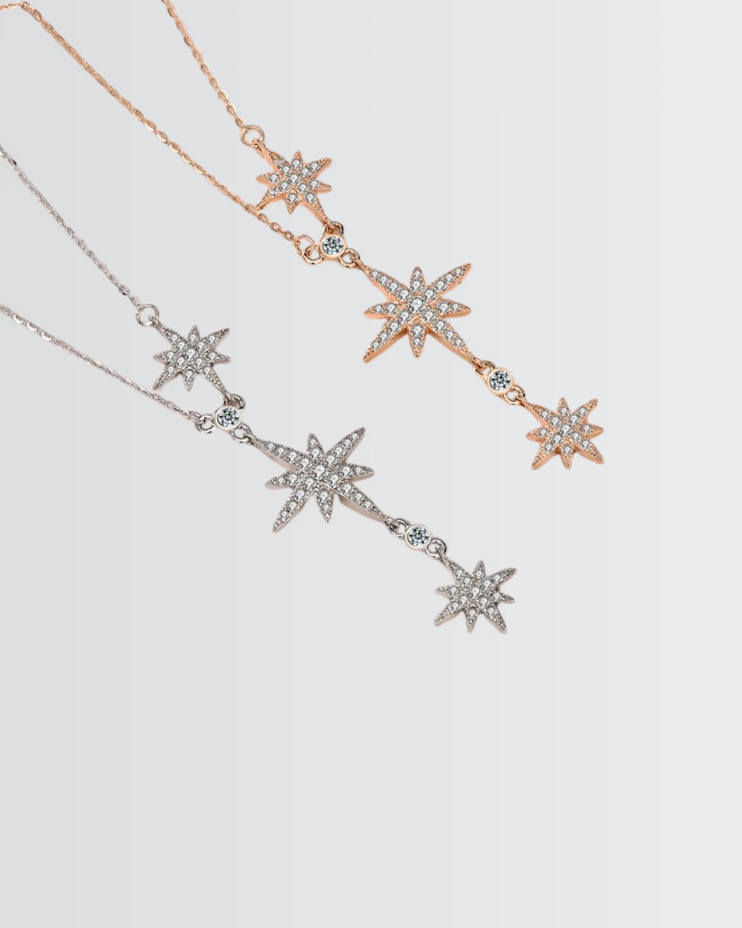 Celestial Spark Necklace -  Silver Necklace by BLINGLANE
