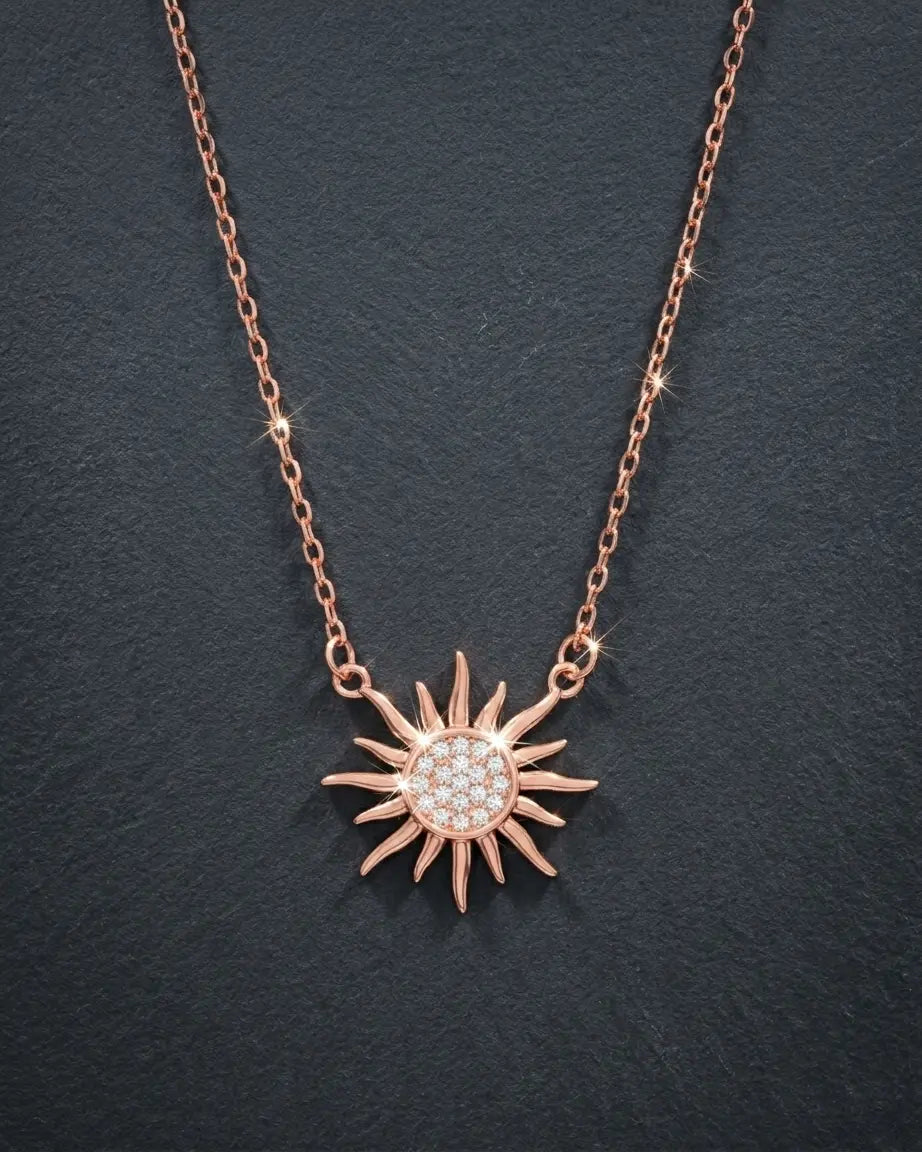 Chasing the Sun Elite Necklace -  Silver Necklace by BLINGLANE