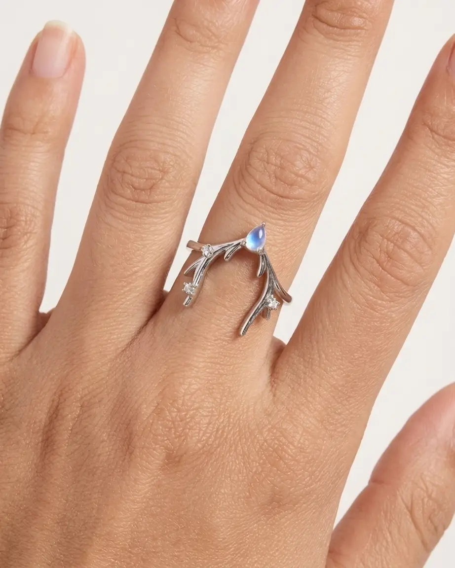 Crowned By Nature Forever Love Bands -  Silver Rings by BLINGLANE