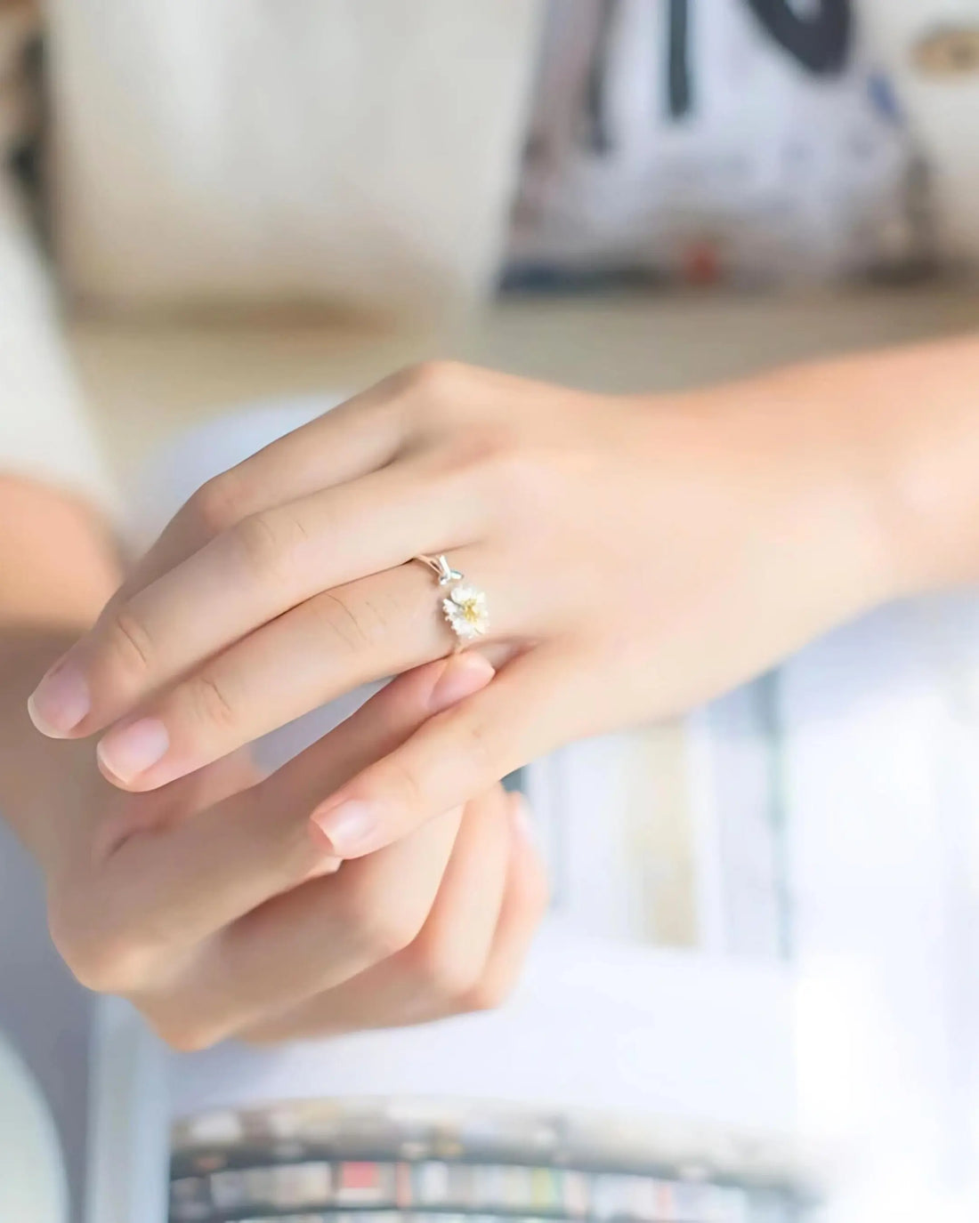 Dahlia Elite Ring -  Silver Ring by BLINGLANE