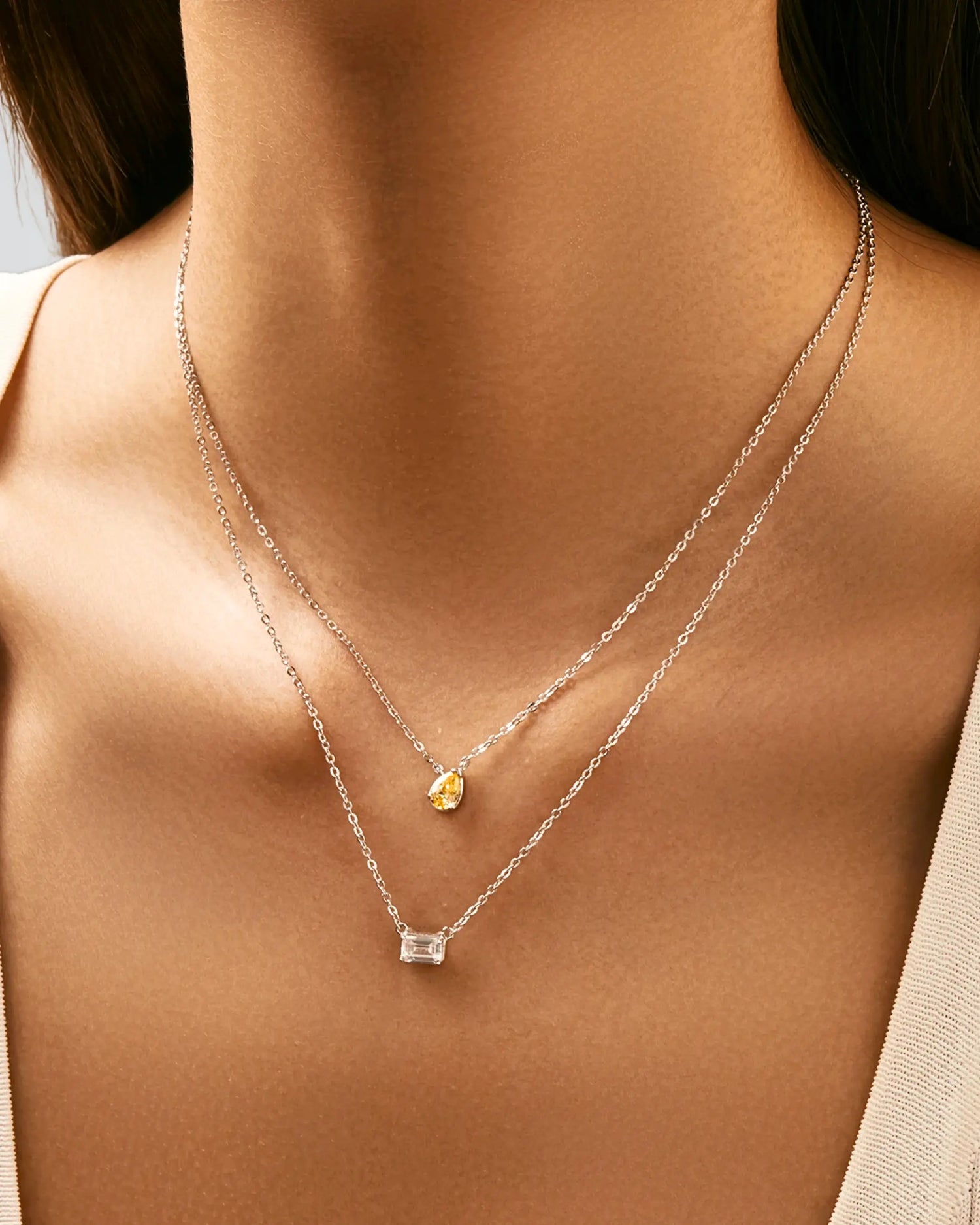 Designed to be Yours Forever Necklace -  Silver Necklace by BLINGLANE