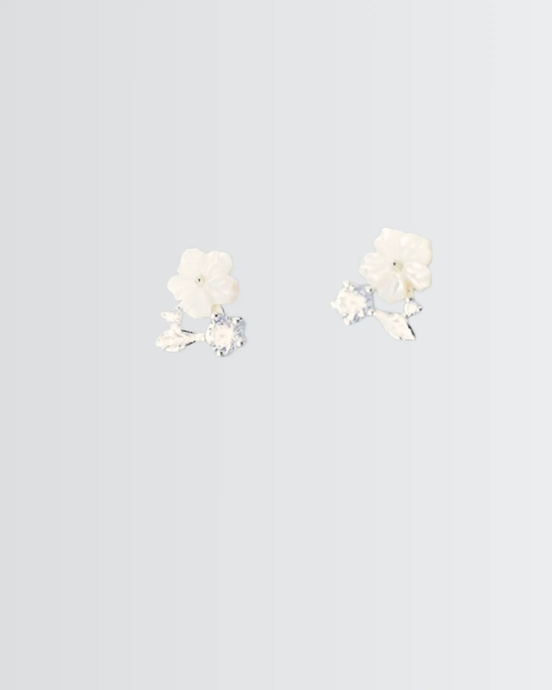 Efflorescence Mini Studs -  Silver Earrings by BLINGLANE