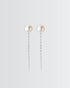 Elegance in Every Pearl Drop Earrings -  Silver Earrings by BLINGLANE