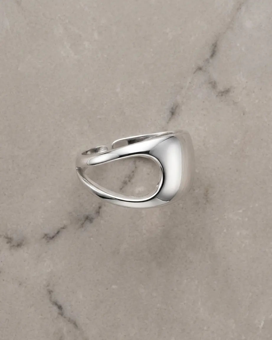 Erratic Bling Rings -  Silver Ring by BLINGLANE