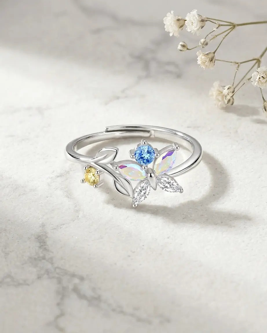 Eternal Embrace Ring -  Silver Ring by BLINGLANE