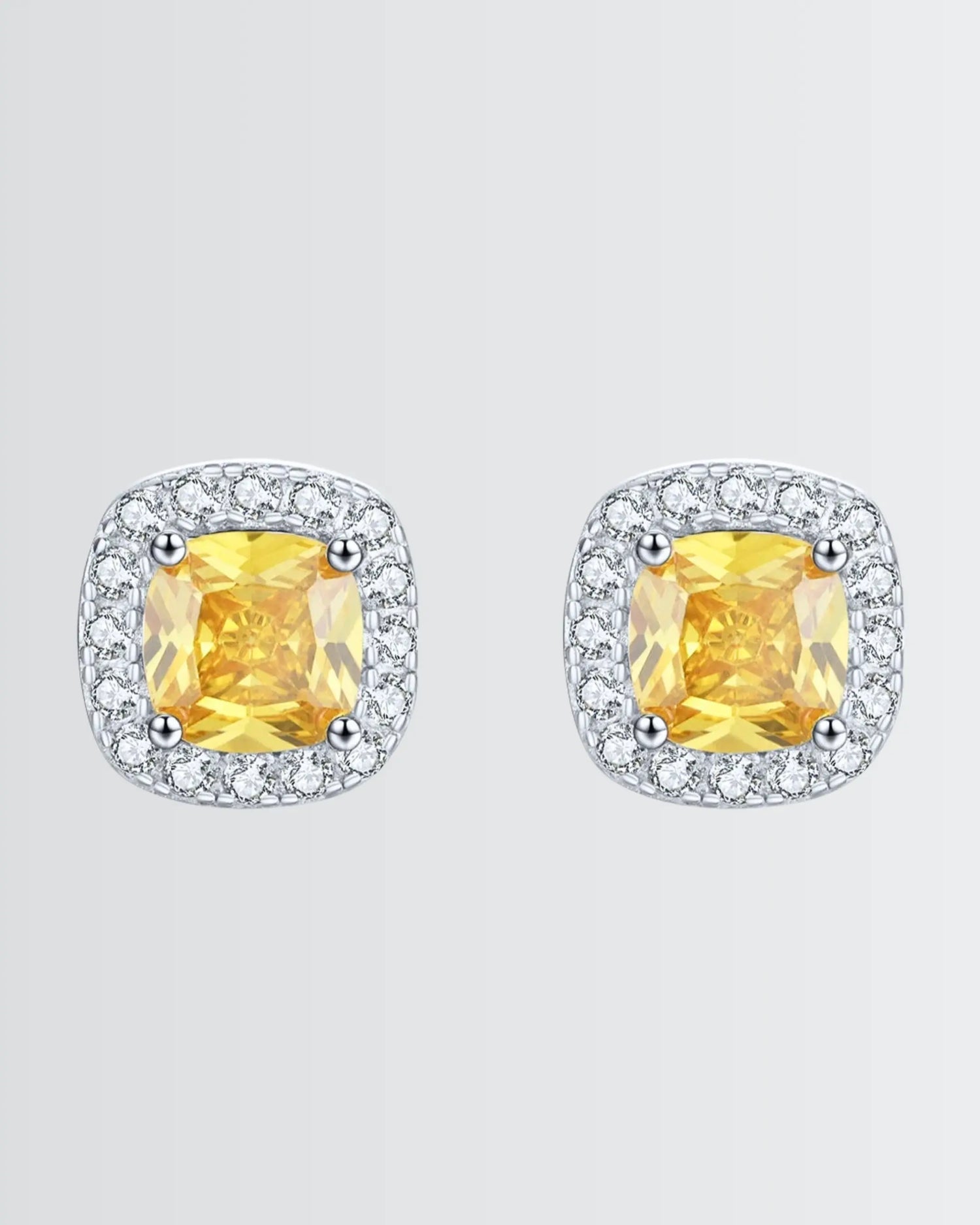 Ethereal Spark Studs -  Silver Earrings by BLINGLANE