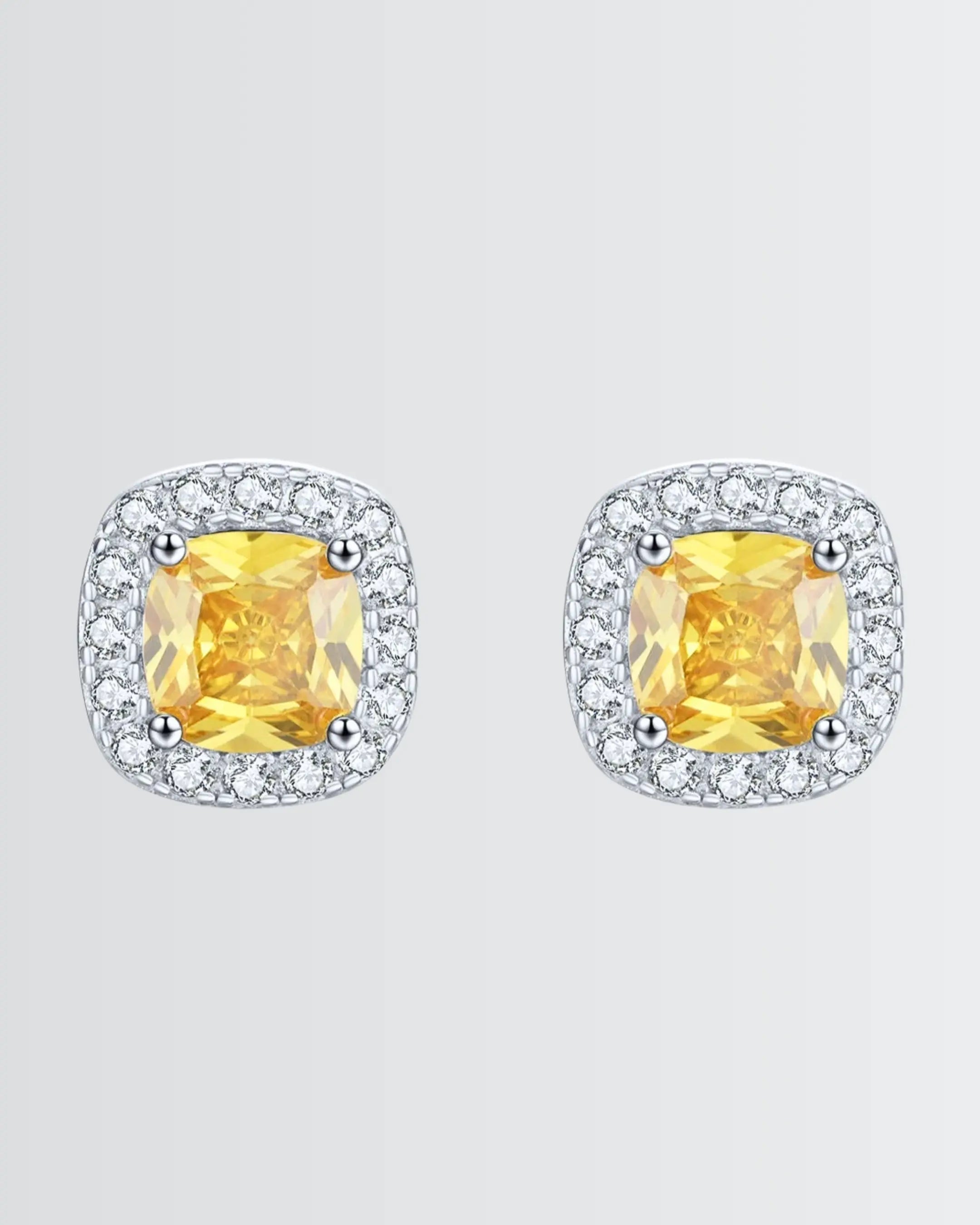 Ethereal Spark Studs -  Silver Earrings by BLINGLANE