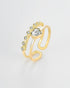 Forever In Heart Ring -  Silver Ring by BLINGLANE